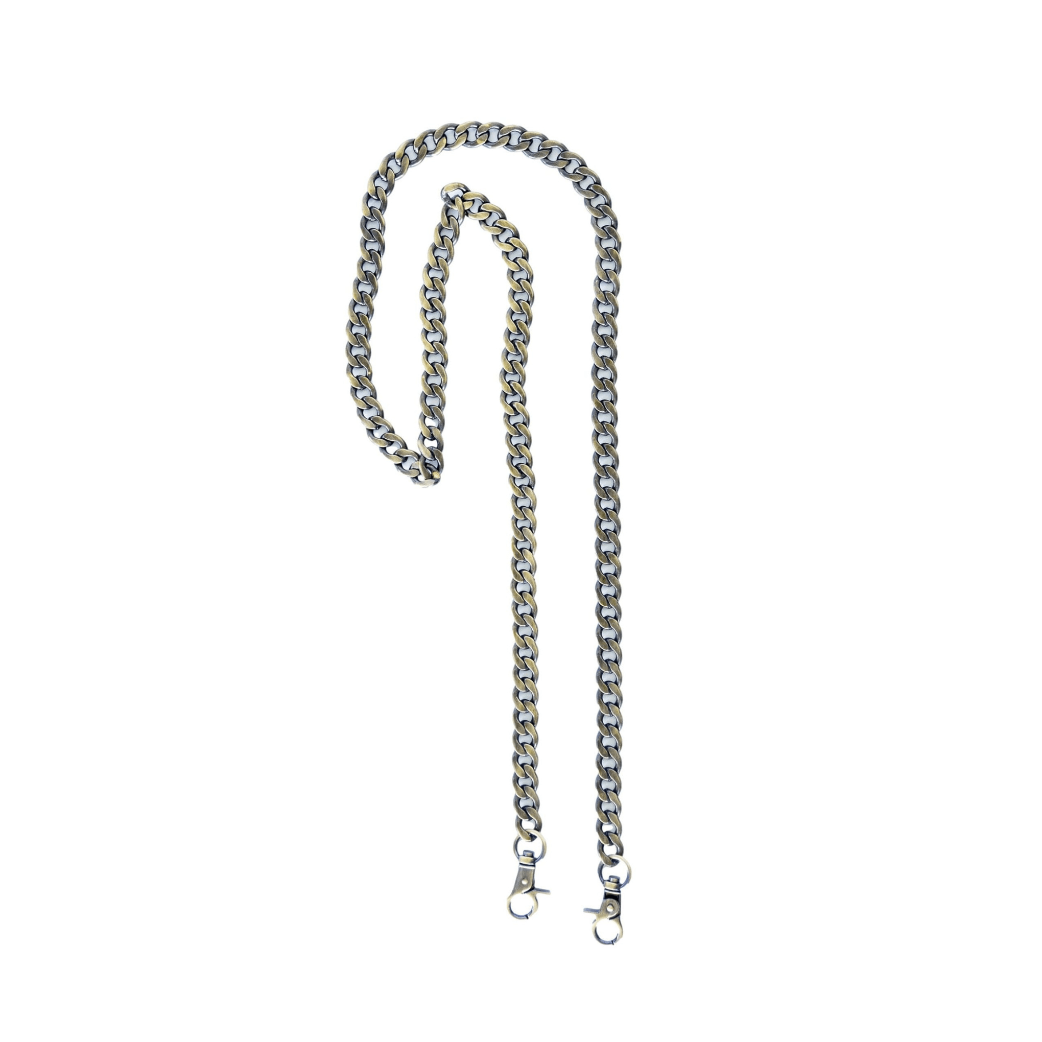 Chain Crossbody Strap - Brass - 40 inch length | Sapahn.
