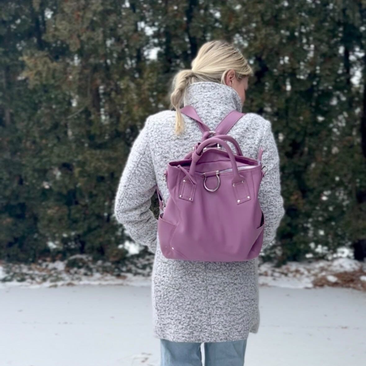 Chloe Convertible Backpack and Crossbody Bag