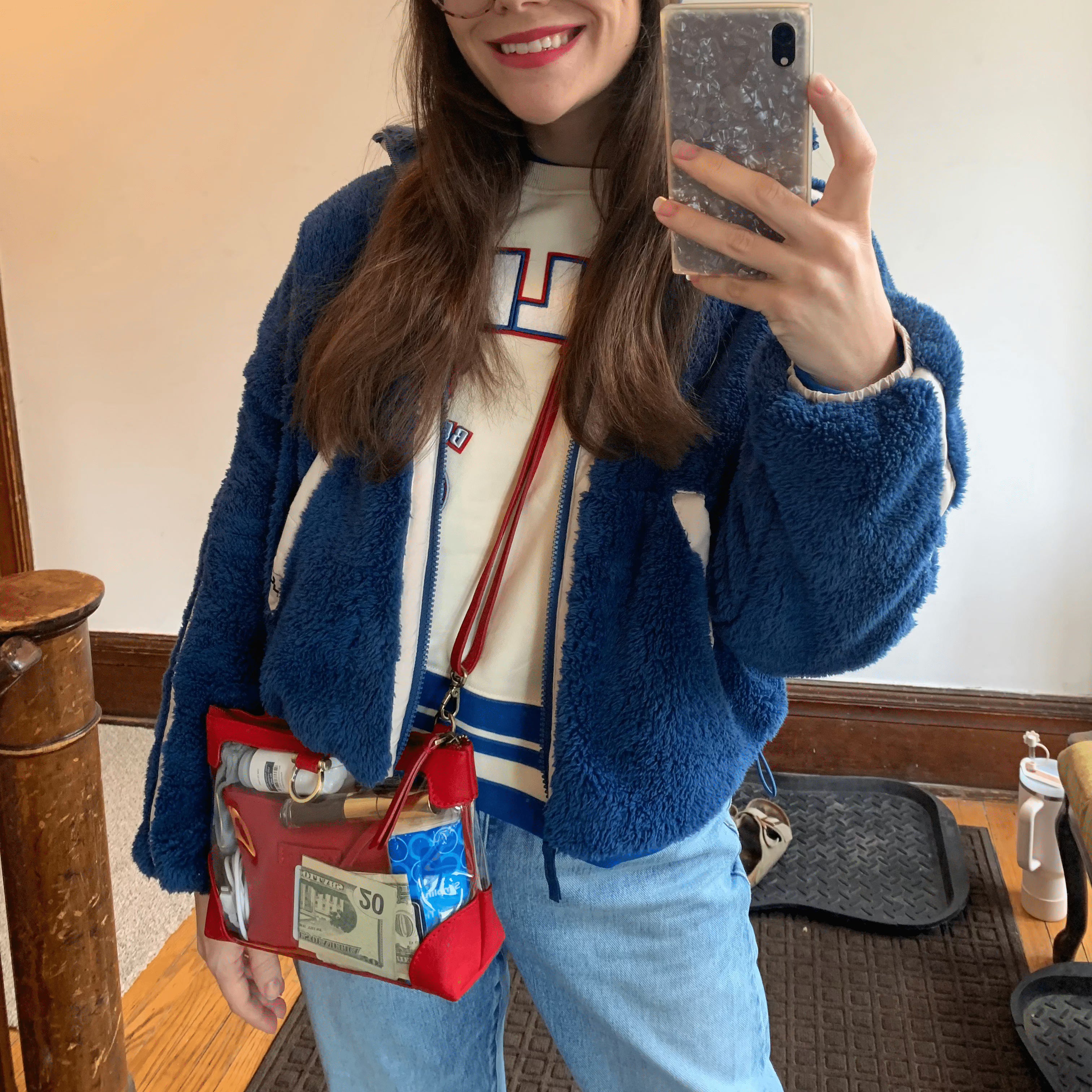 Sharon Clear Crossbody