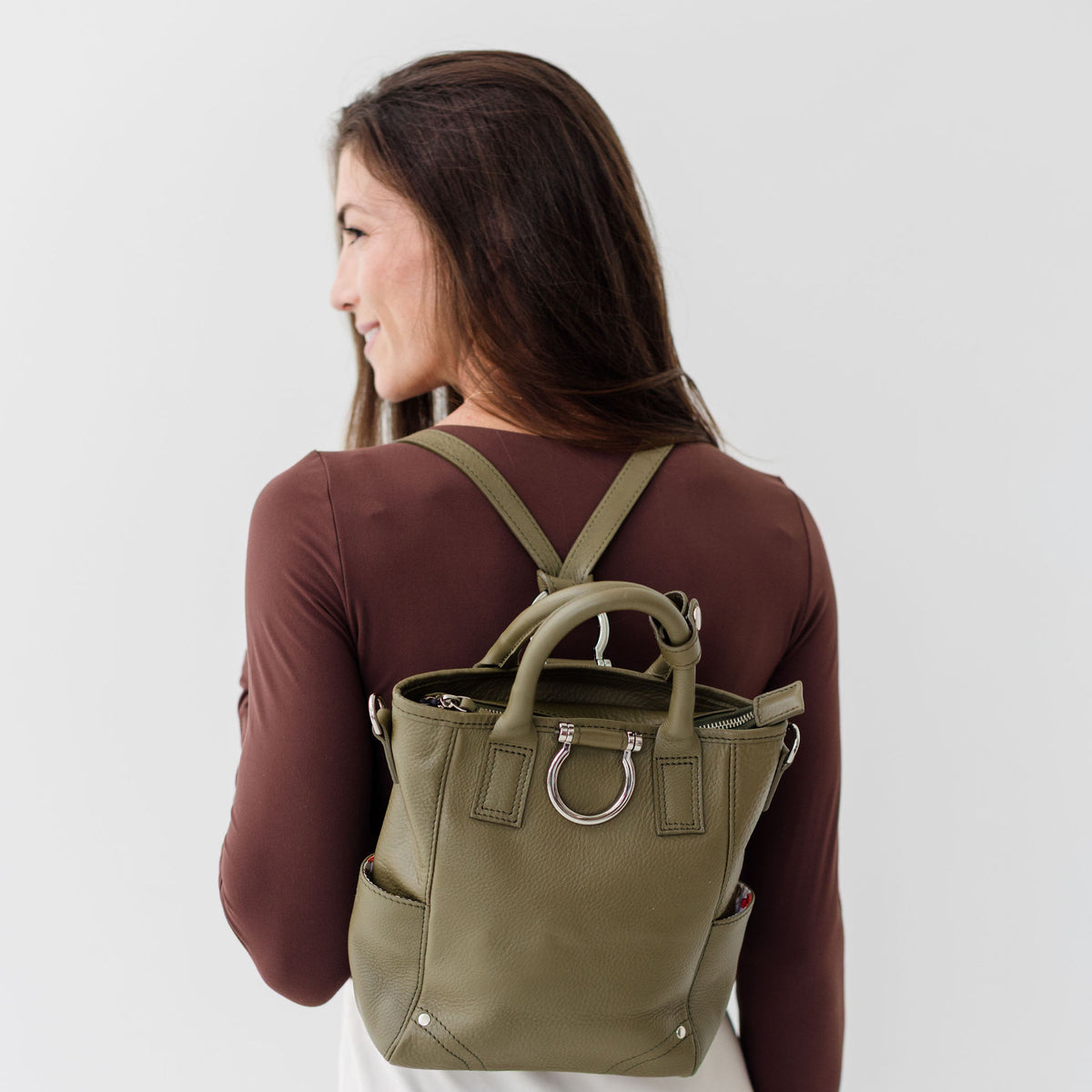 Chloe Mini Convertible Backpack and Crossbody