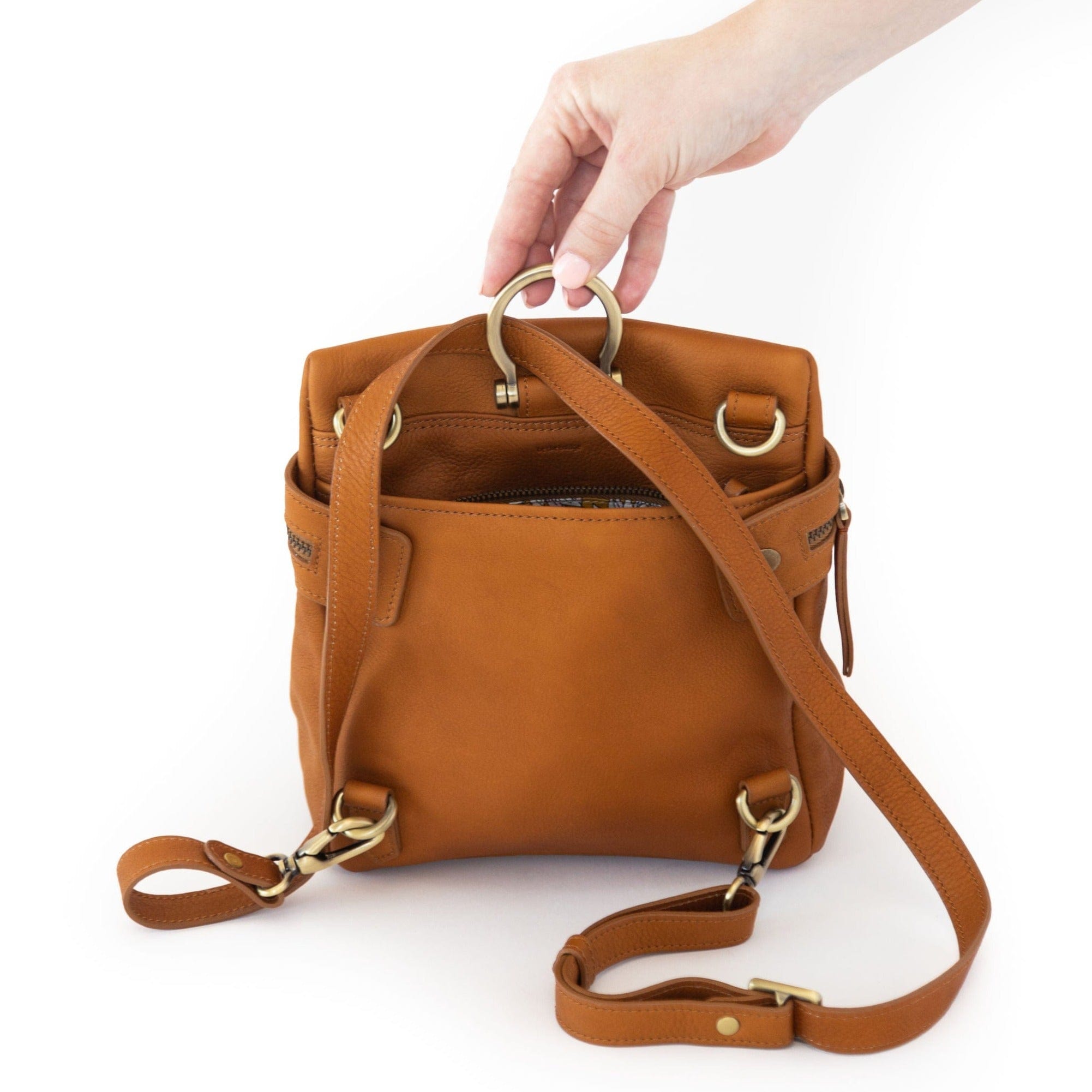Pepper Convertible Backpack and Crossbody Bag - | Sapahn.