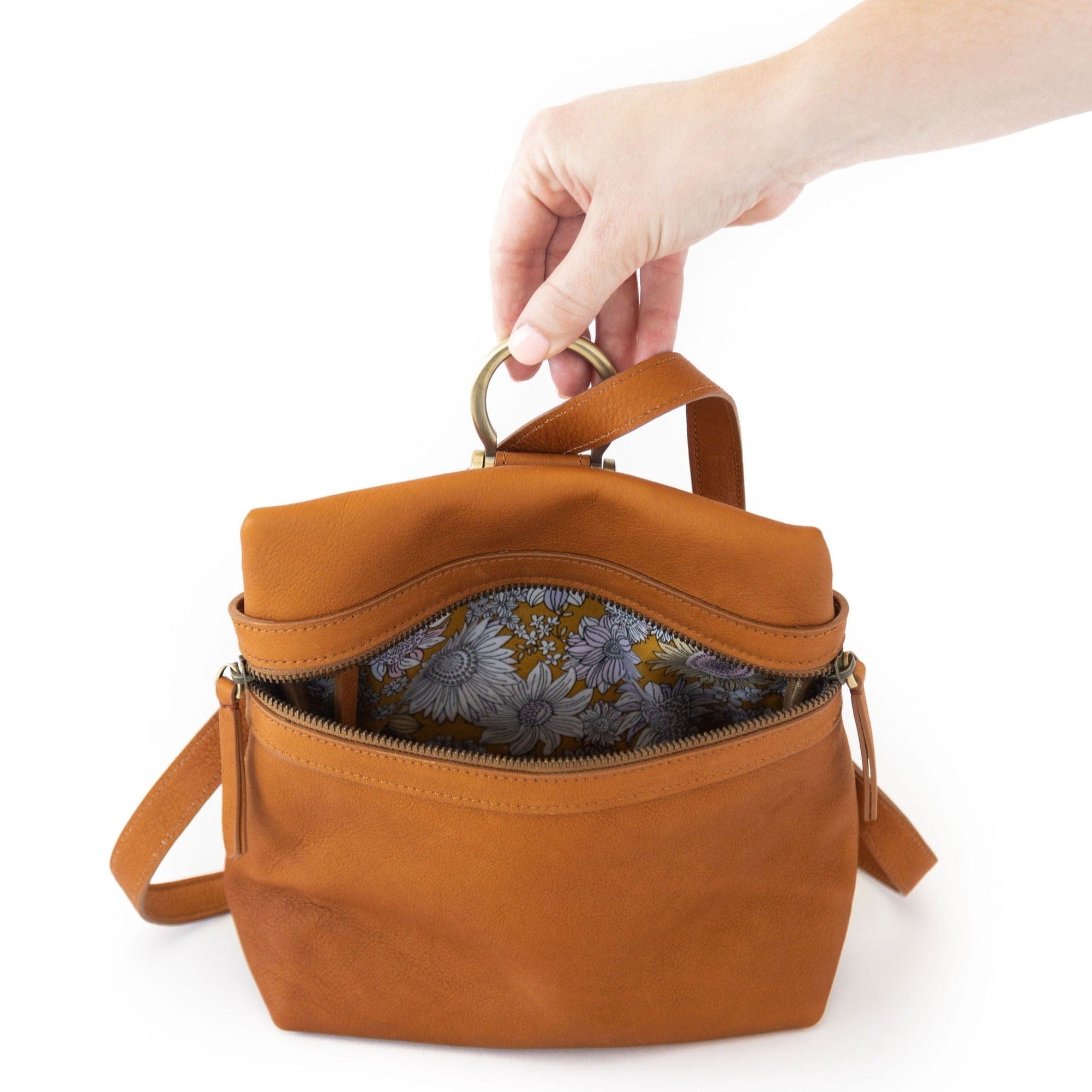 Pepper Convertible Backpack and Crossbody Bag - | Sapahn.