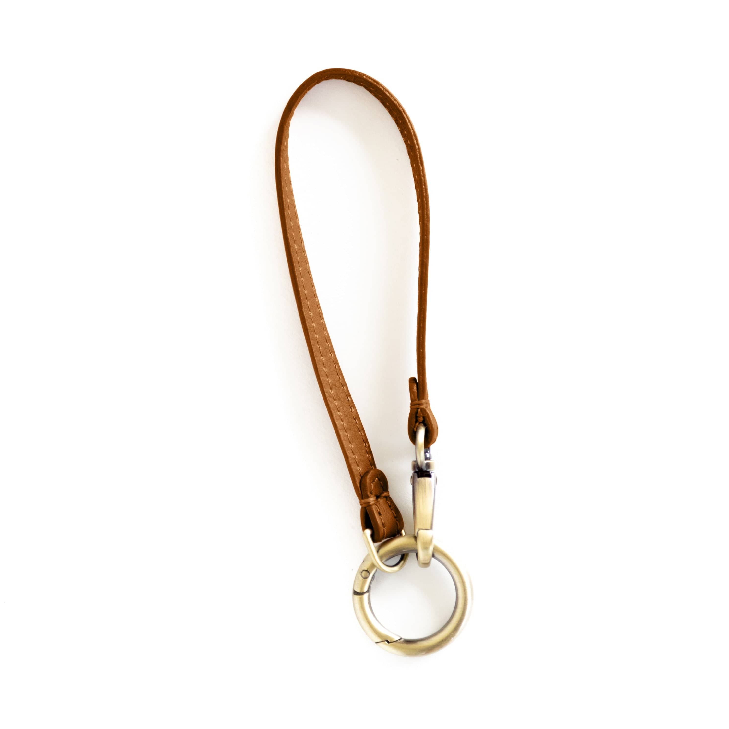 Wristlet Strap - Whisky Raw Leather | Sapahn.