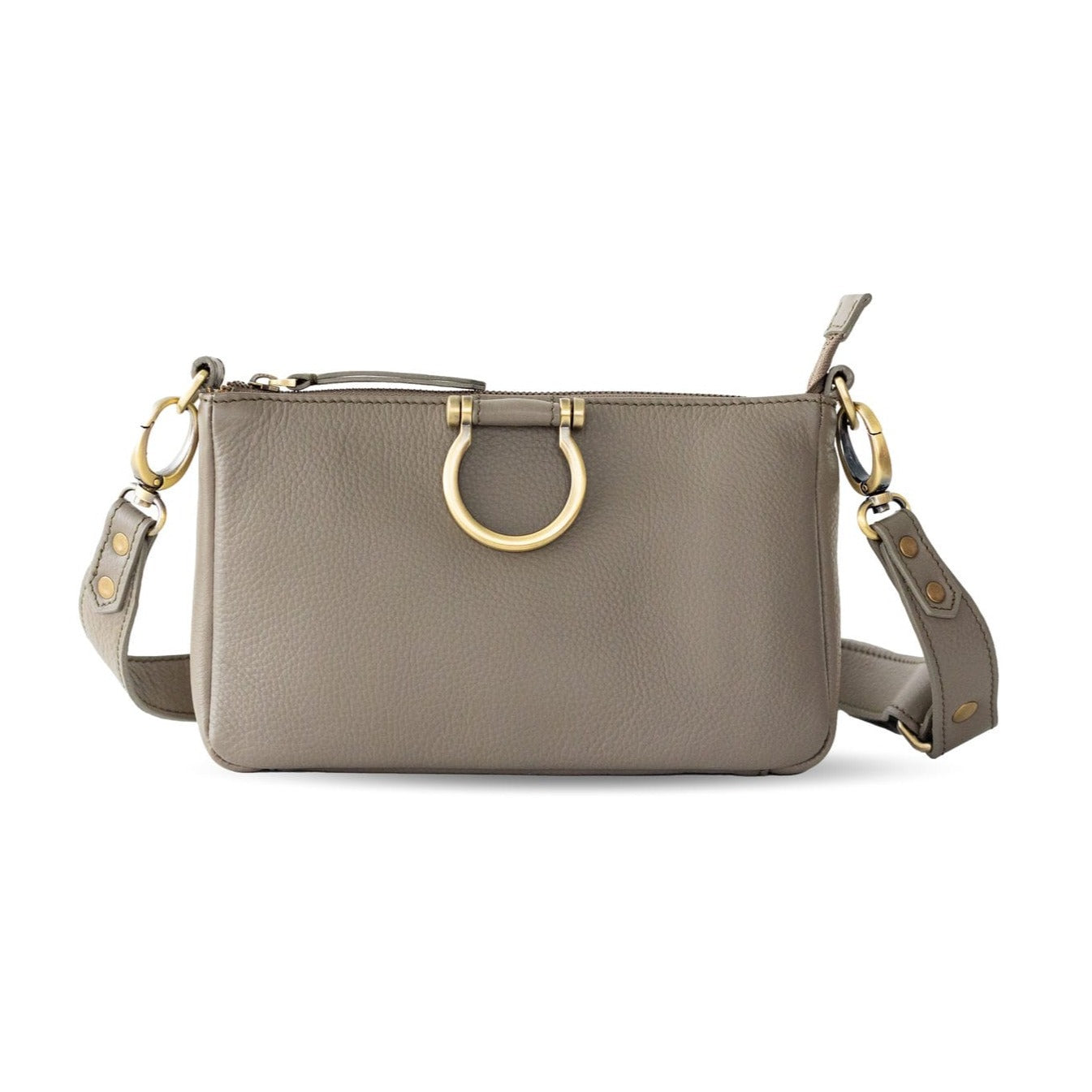 Ada Crossbody - Putty Oil Leather | Sapahn.