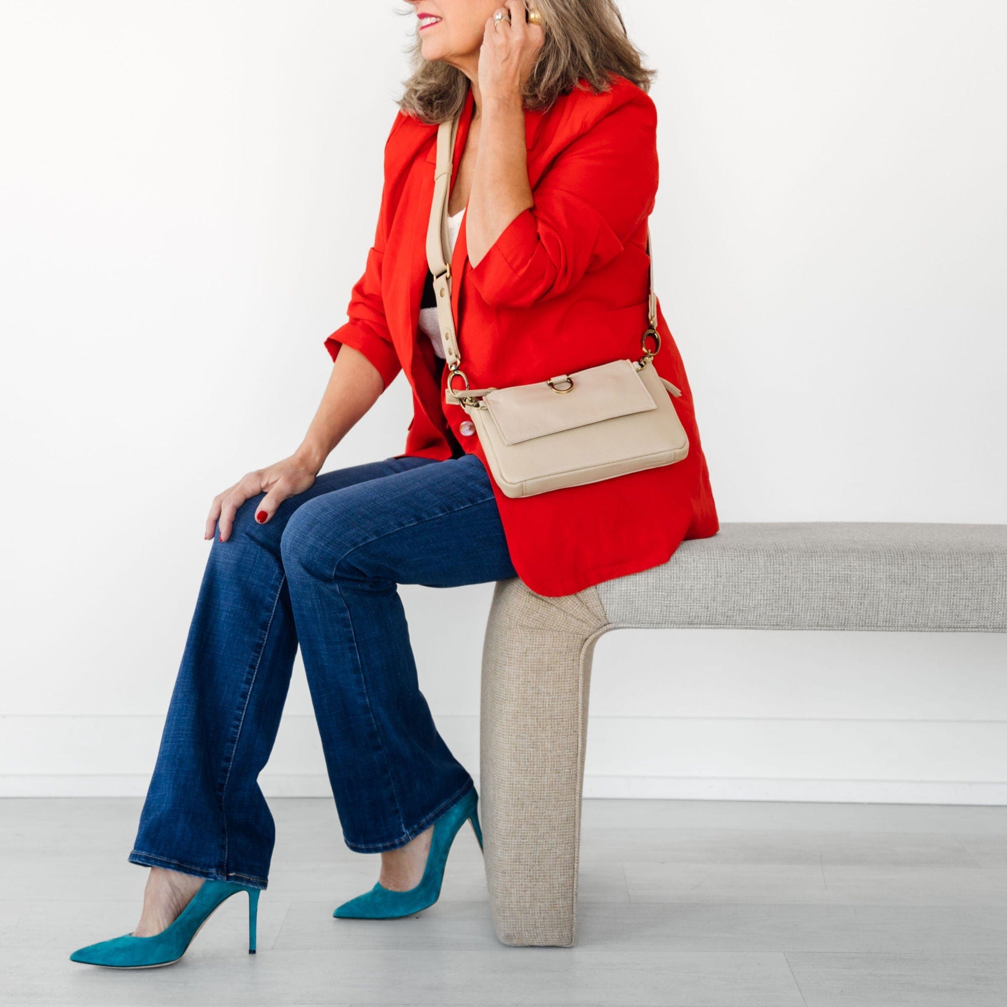 AE Crossbody Wristlet Wallet