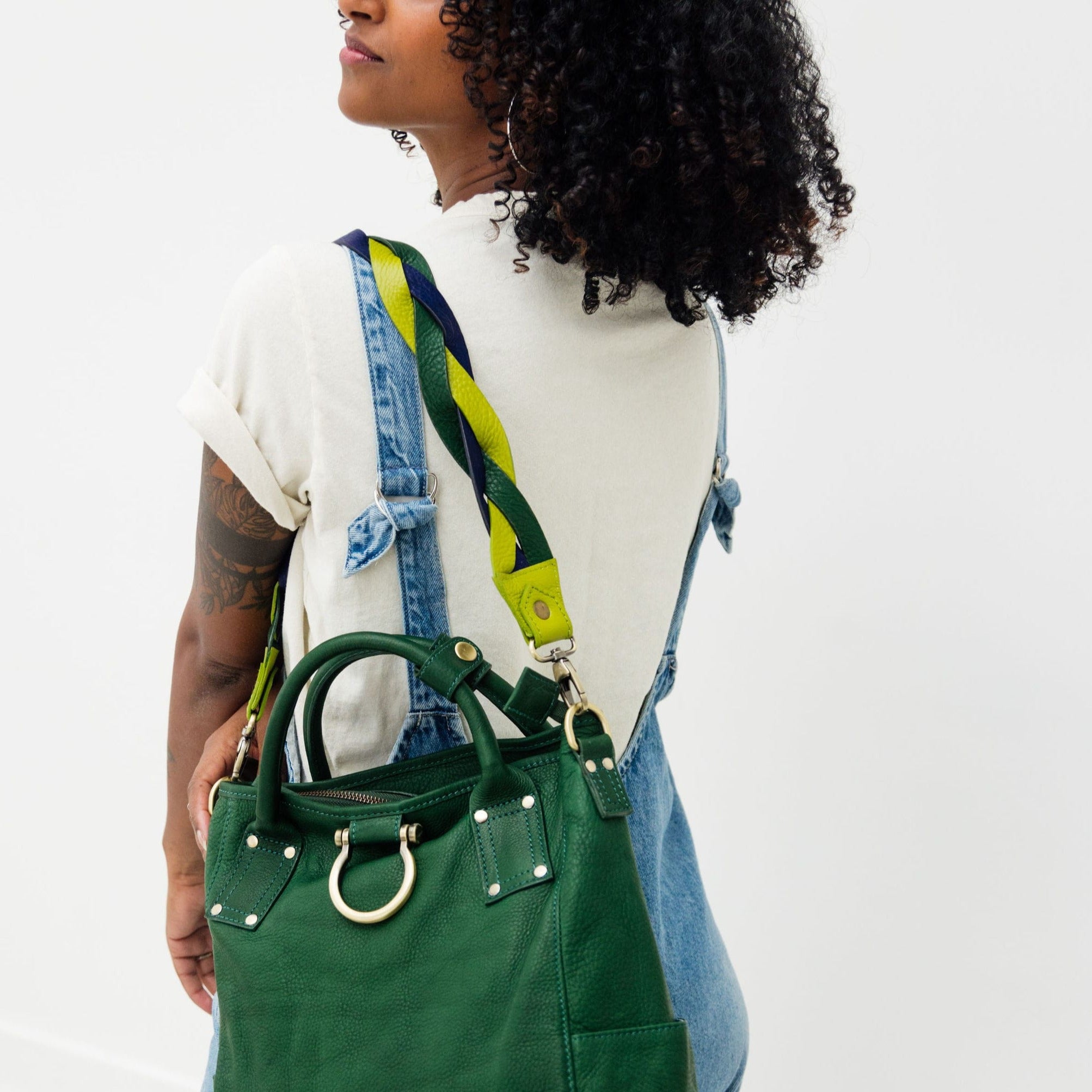 Iris Tri-Woven Shoulder Strap - | Sapahn.