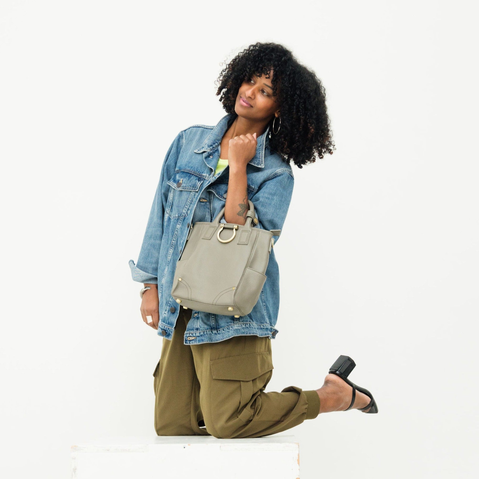 Chloe Mini Convertible Backpack and Crossbody - | Sapahn.