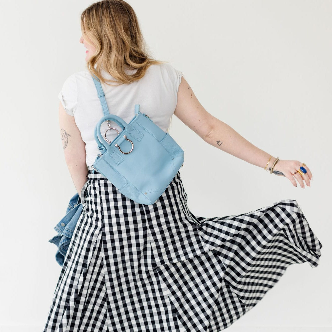 Chloe Mini Convertible Backpack and Crossbody - | Sapahn.