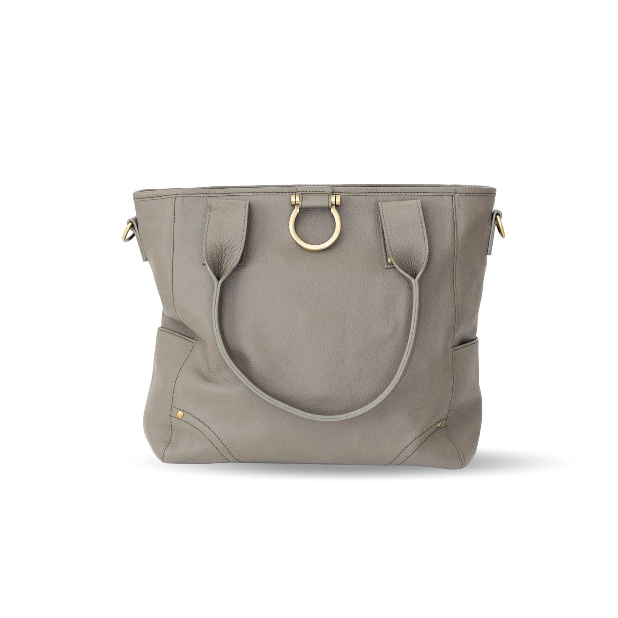 Chloe Tote Bag - Putty Oil Leather | Sapahn.
