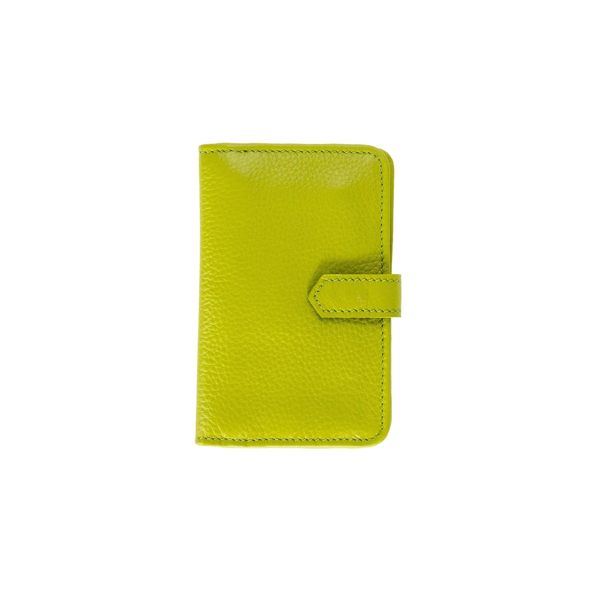 Dana Jewelry Travel Organizer - Lime Oil Leather | Sapahn.