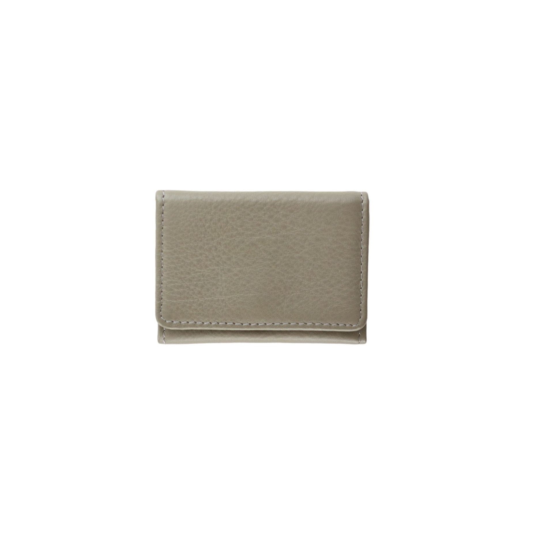 Fisher Card Holder - Putty Oil Leather | Sapahn.