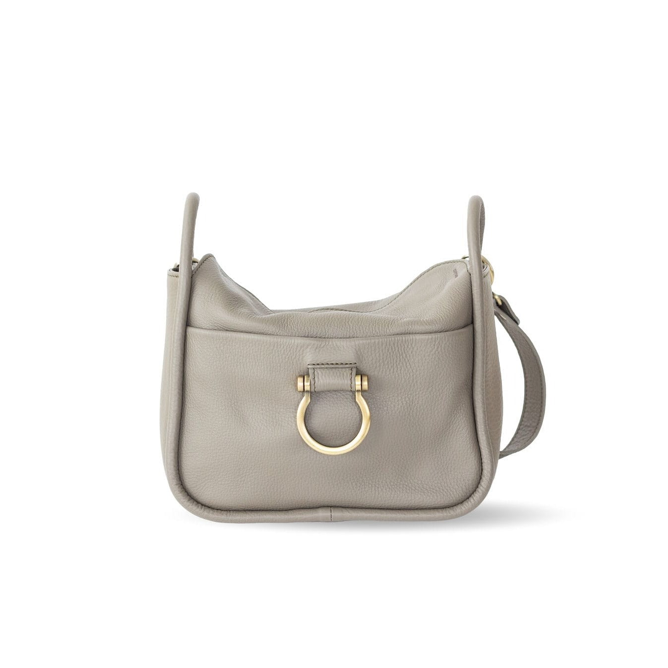 Frida Shoulder Bag - Putty Oil Leather | Sapahn.