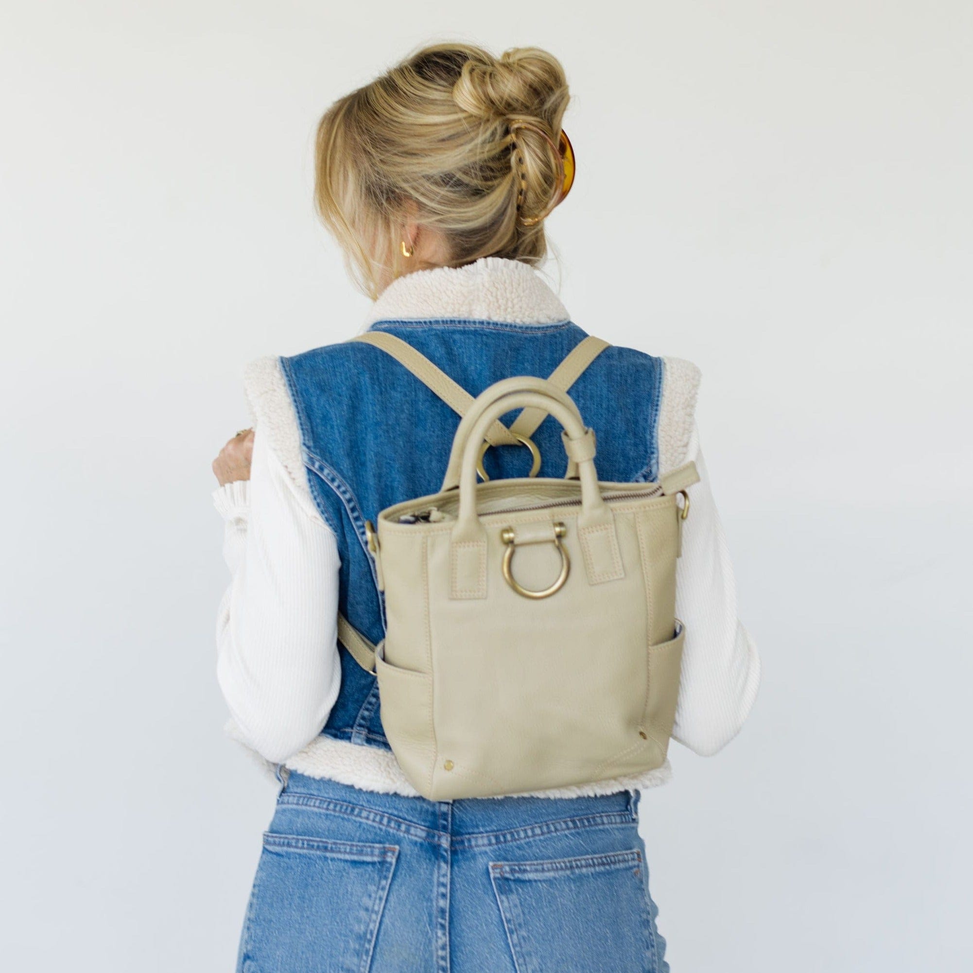 Chloe Mini Convertible Backpack and Crossbody -  | Sapahn.