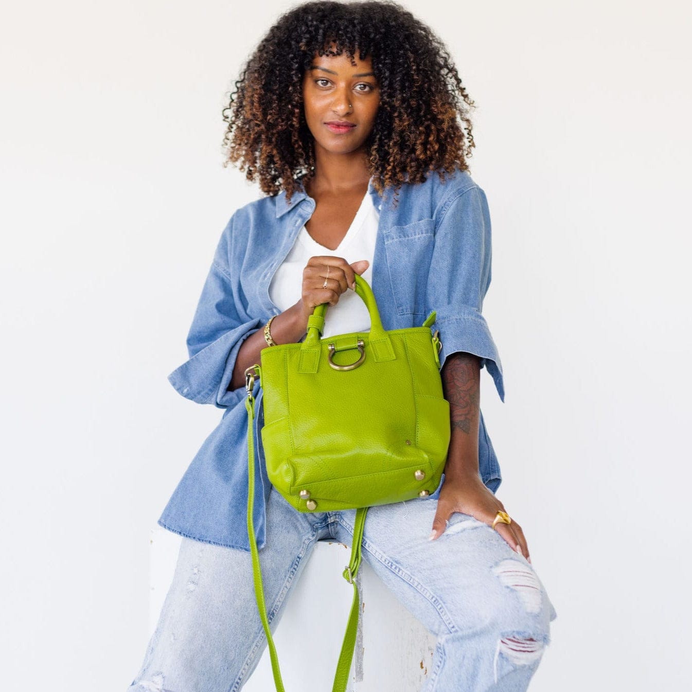 Chloe Mini Convertible Backpack and Crossbody - | Sapahn.