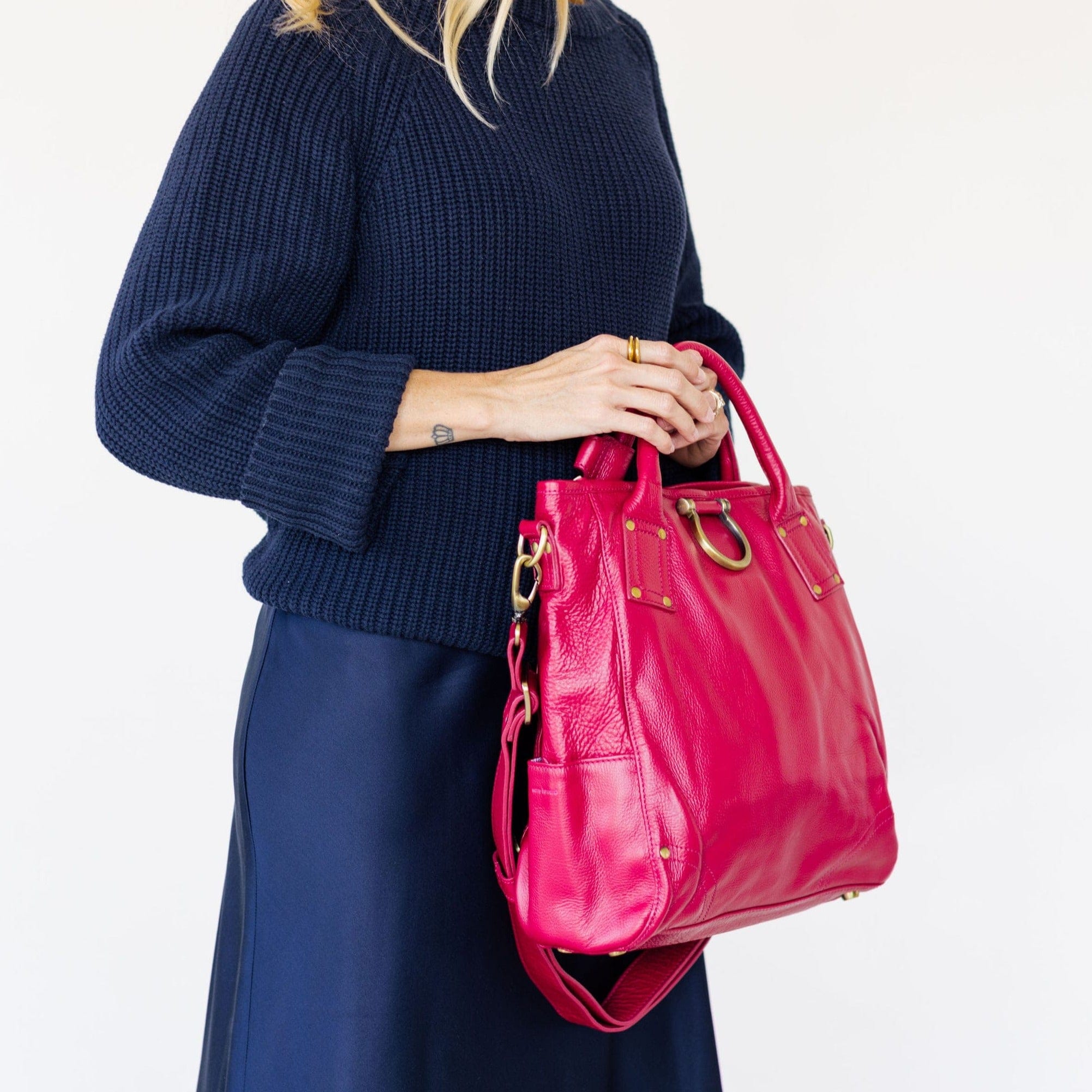 Chloe Convertible Backpack and Crossbody Bag - | Sapahn.