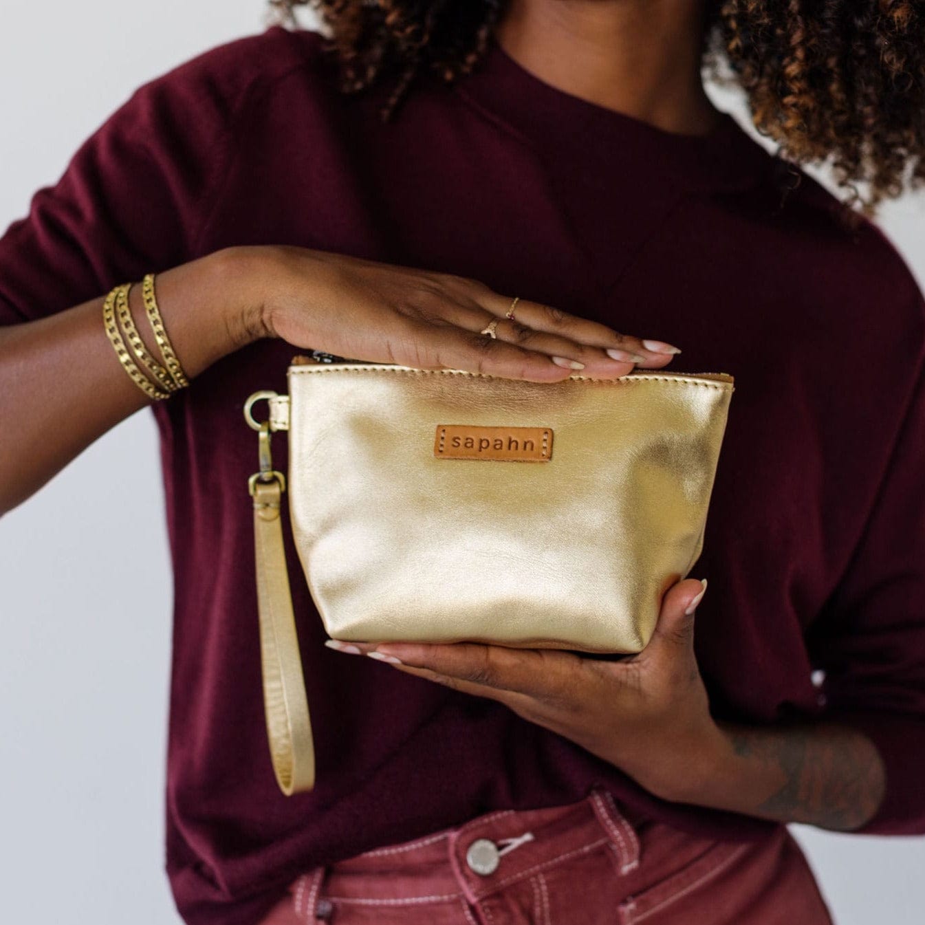 Joslyn Pouch - | Sapahn.