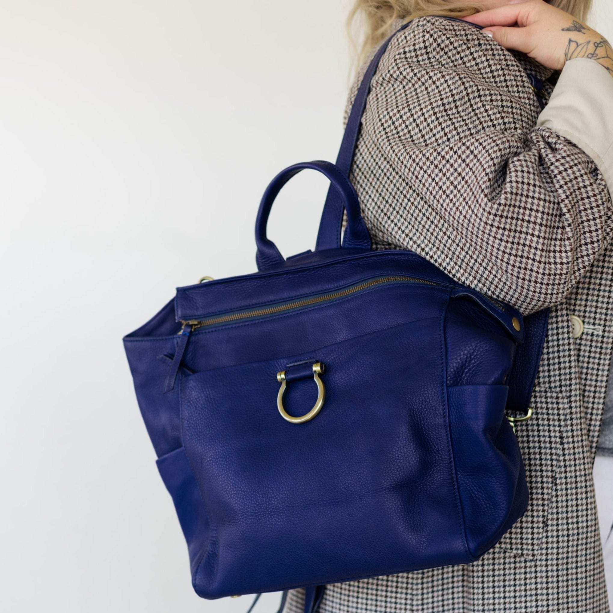 Natasha Convertible Backpack and Crossbody Bag - | Sapahn.