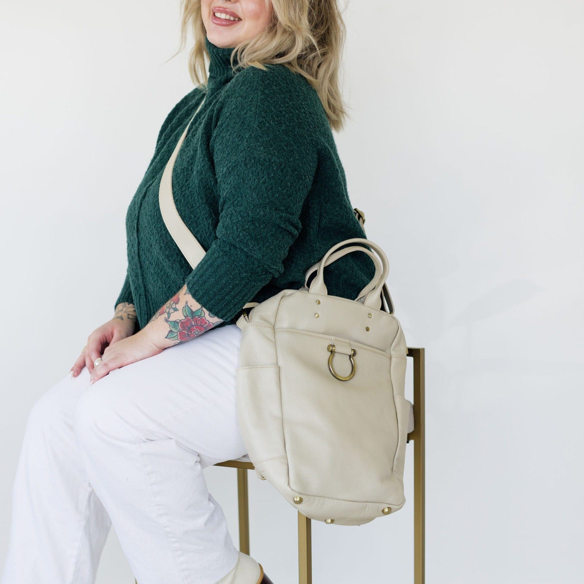 Rodica Backpack Tote - | Sapahn.