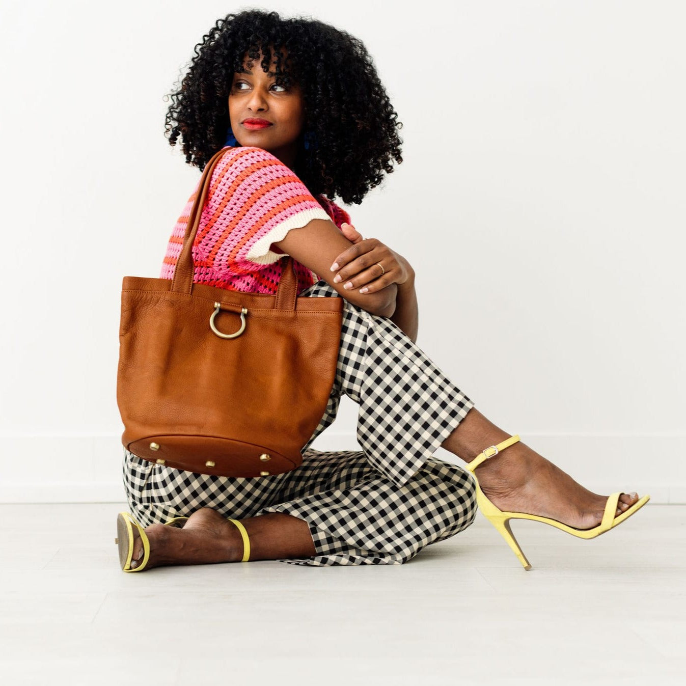 Nettie Shopper Tote - | Sapahn.