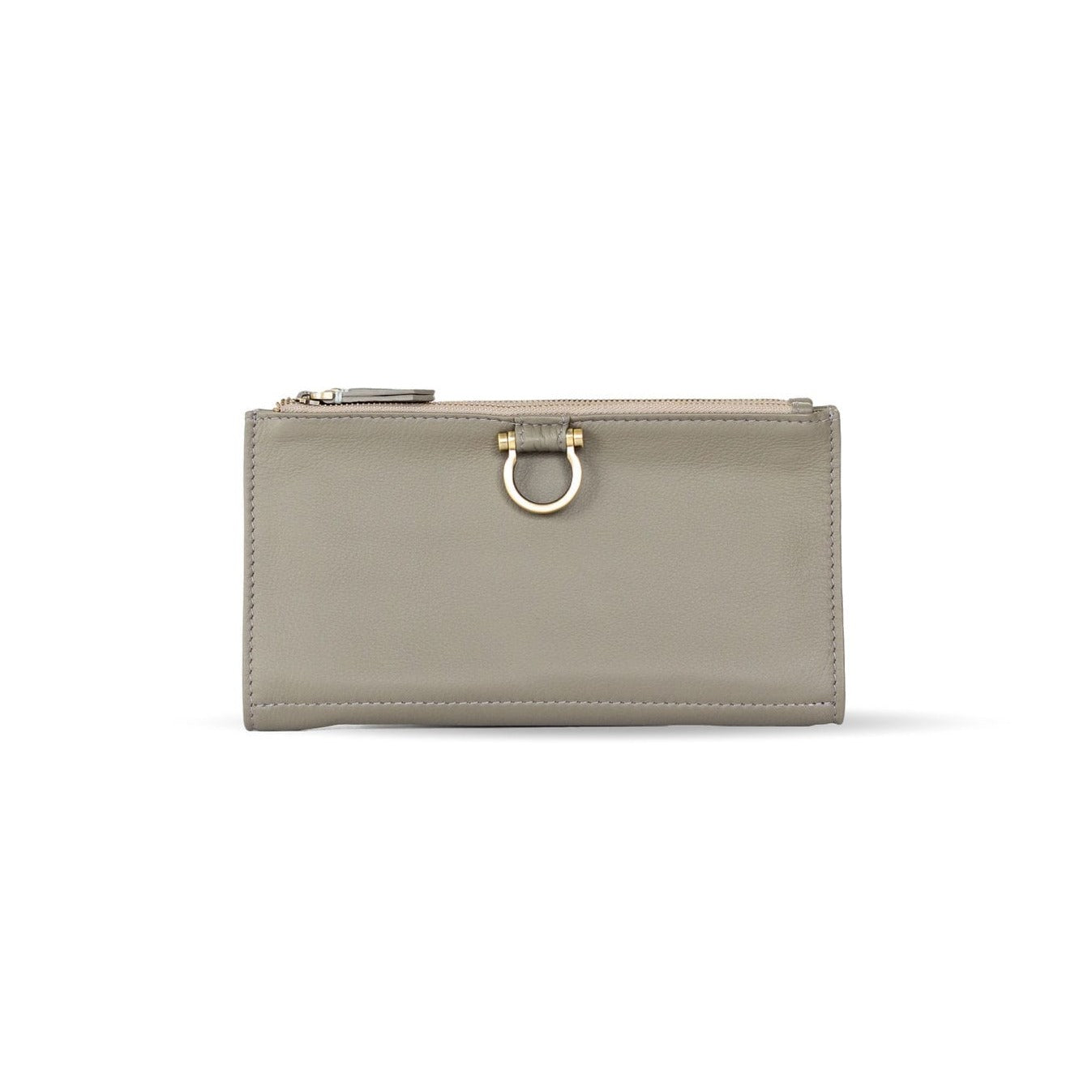 Parker Deluxe Wristlet - Putty Oil Leather | Sapahn.