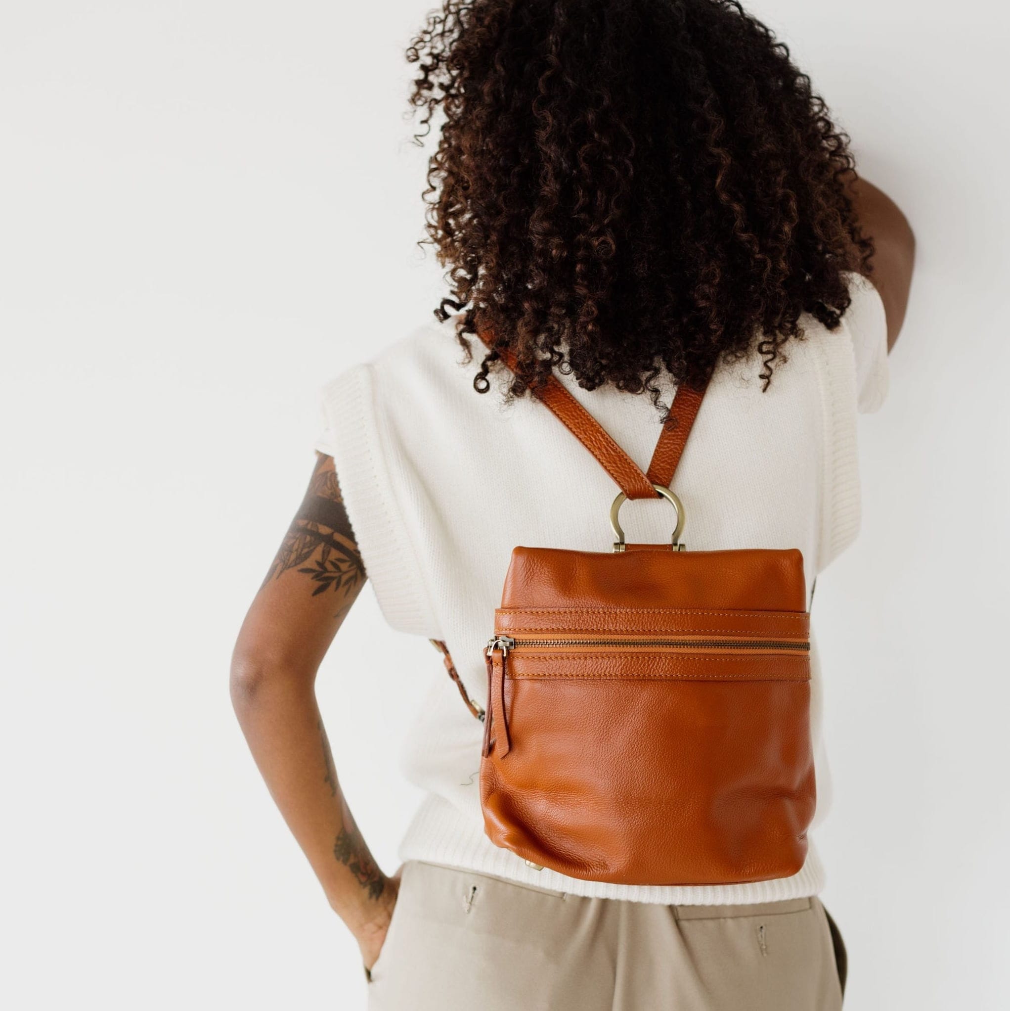 Pepper Convertible Backpack and Crossbody Bag - | Sapahn.