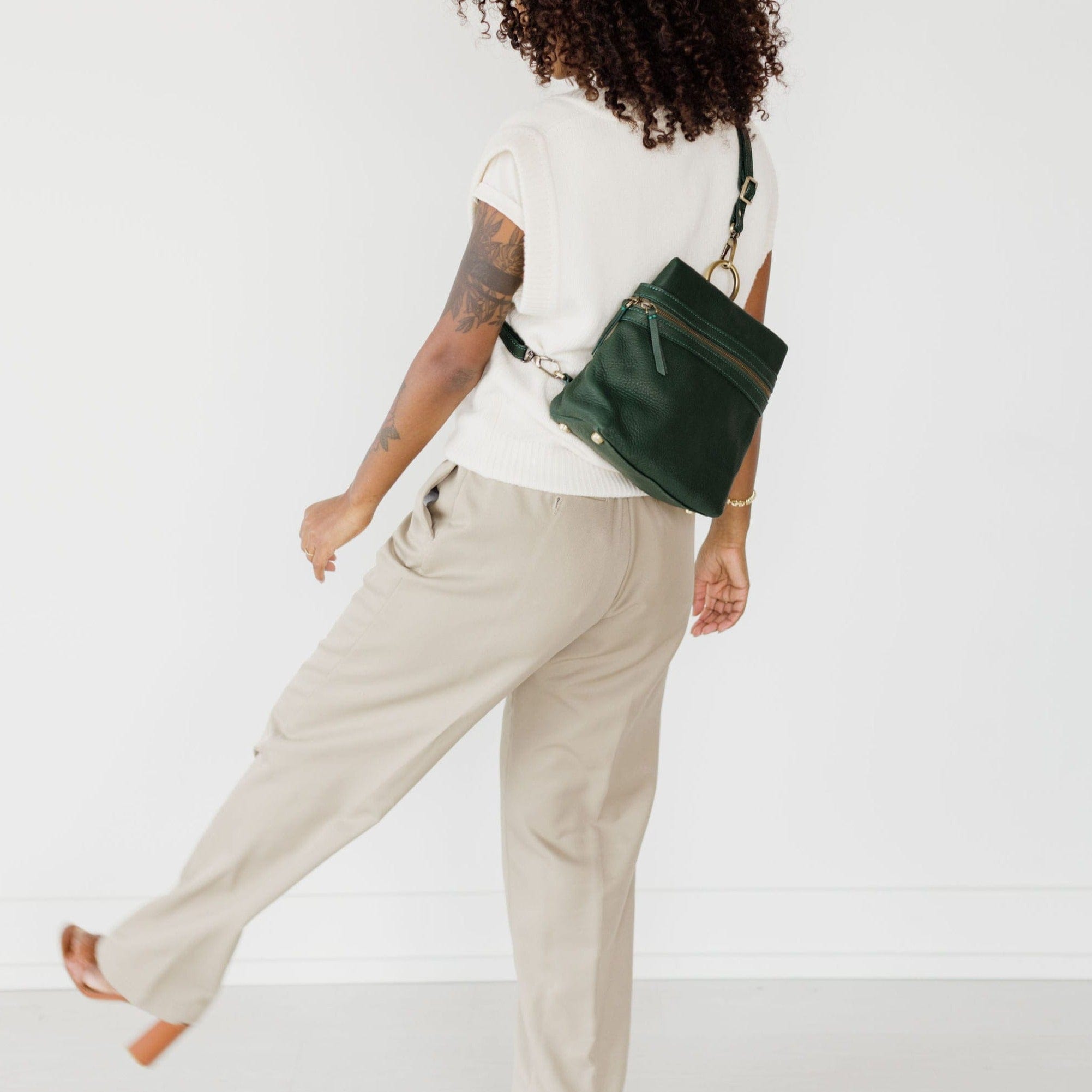 Pepper Convertible Backpack and Crossbody Bag - | Sapahn.