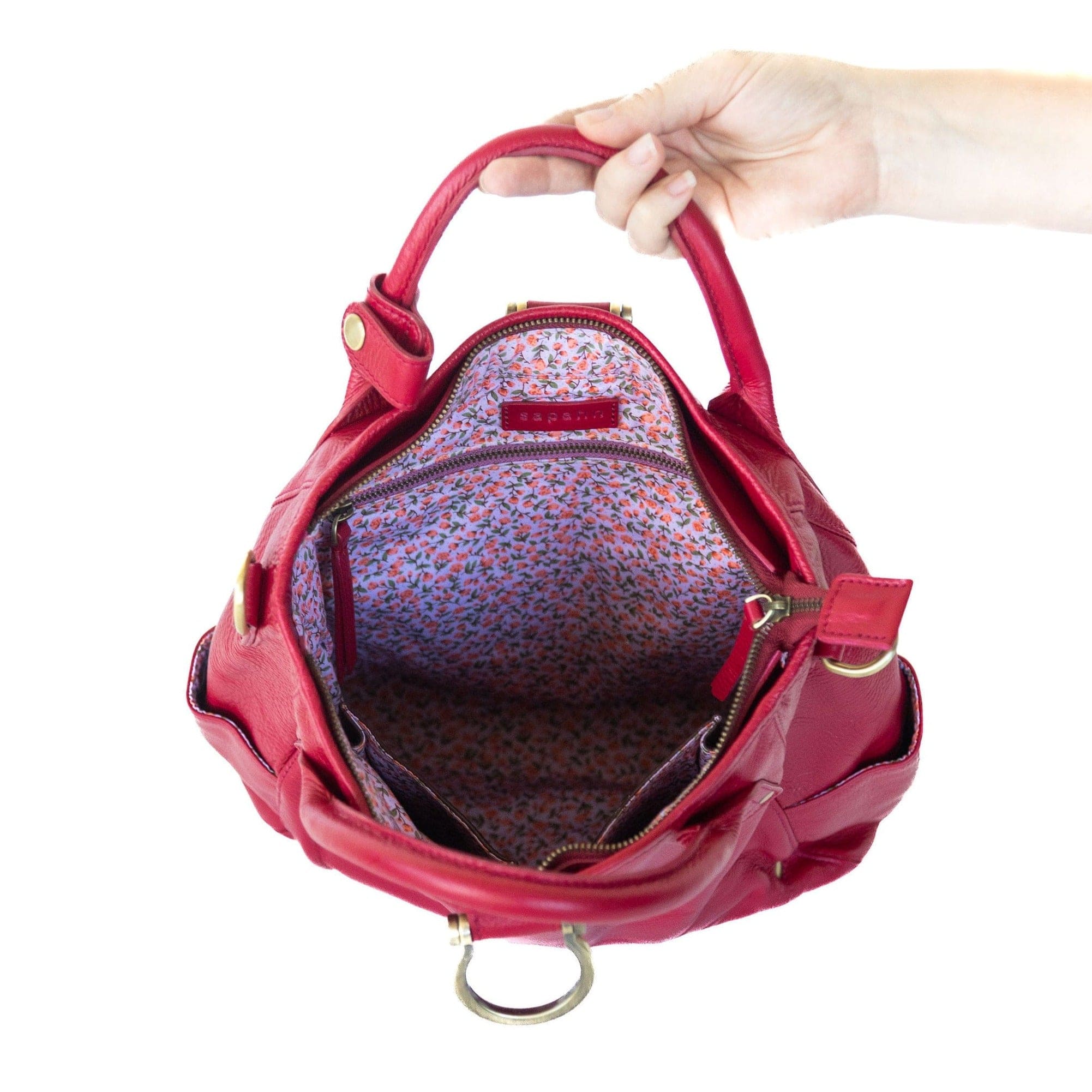 Chloe Convertible Backpack and Crossbody Bag - | Sapahn.