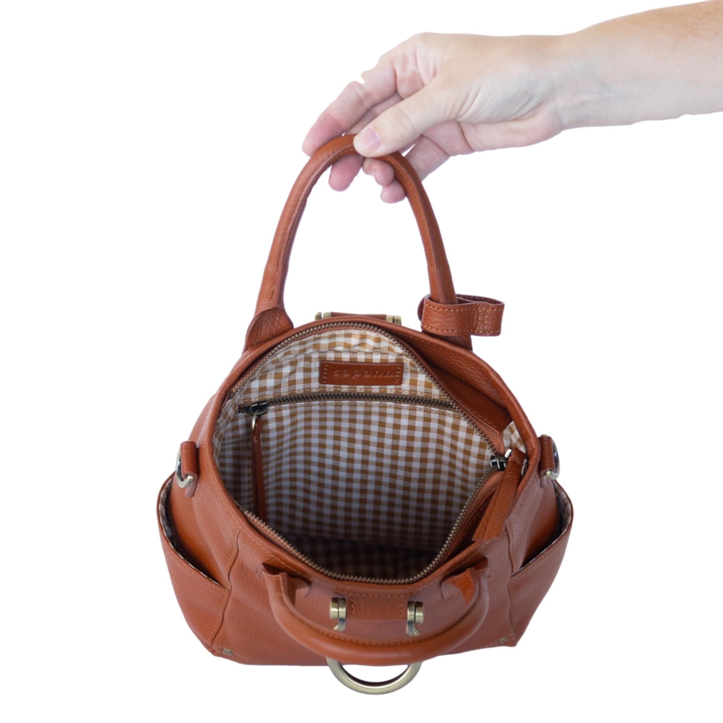 Chloe Mini Convertible Backpack and Crossbody - | Sapahn.