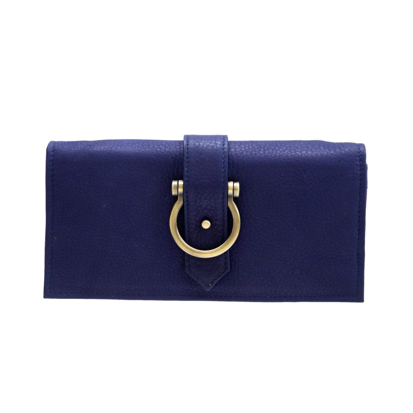 Ciara Crossbody and Wallet - Navy Raw Leather | Sapahn.