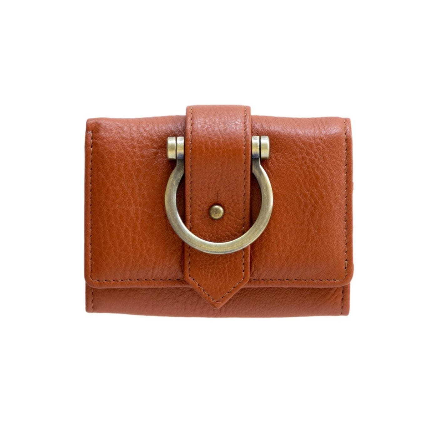 Felix Crossbody Wallet - Chestnut Oil Leather | Sapahn.