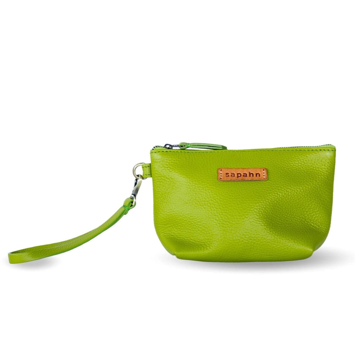 Joslyn Pouch - Lime Oil Leather | Sapahn.