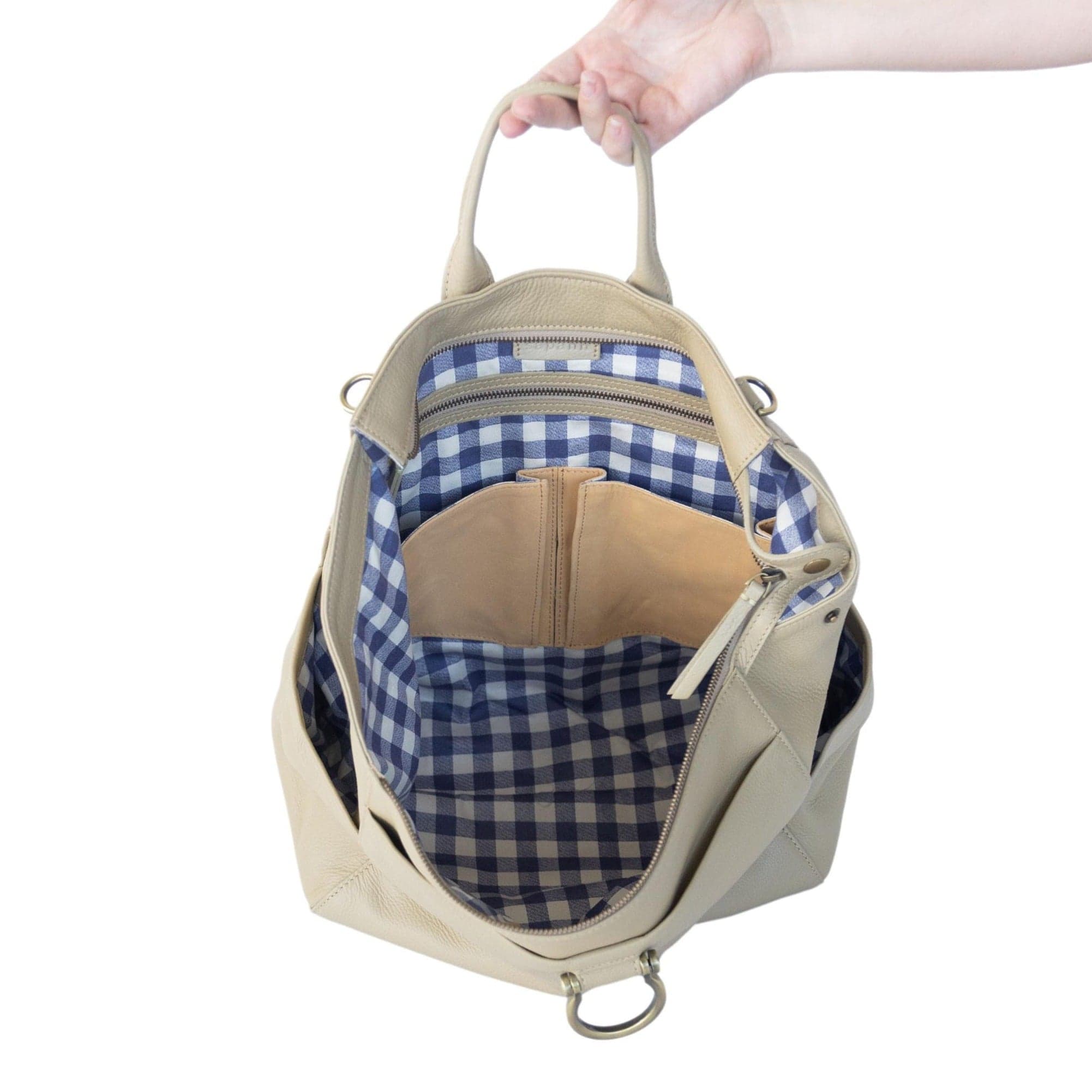 Natasha Convertible Backpack and Crossbody Bag - | Sapahn.