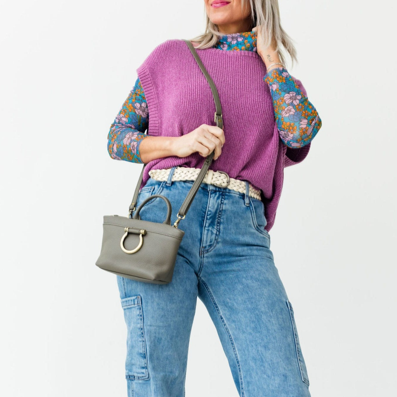 Roger Mini Crossbody - | Sapahn.