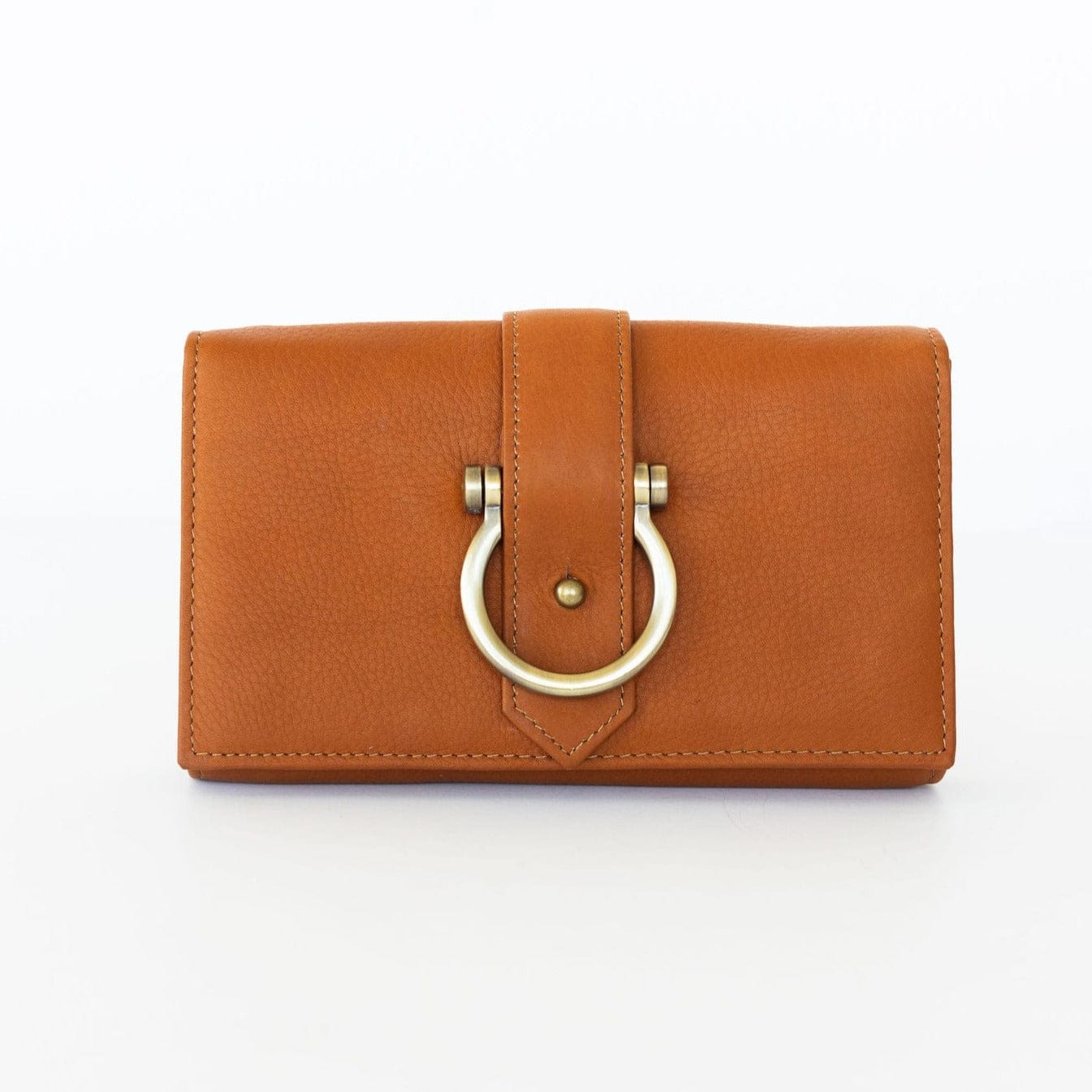 Retired Staney Crossbody - Chestnut Oil Leather | Sapahn.