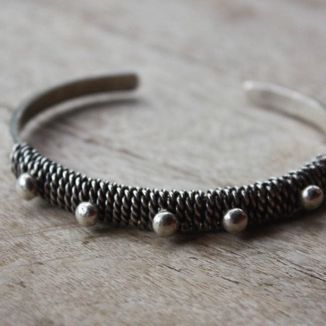 Madrid Silver Cuff -  | Sapahn.
