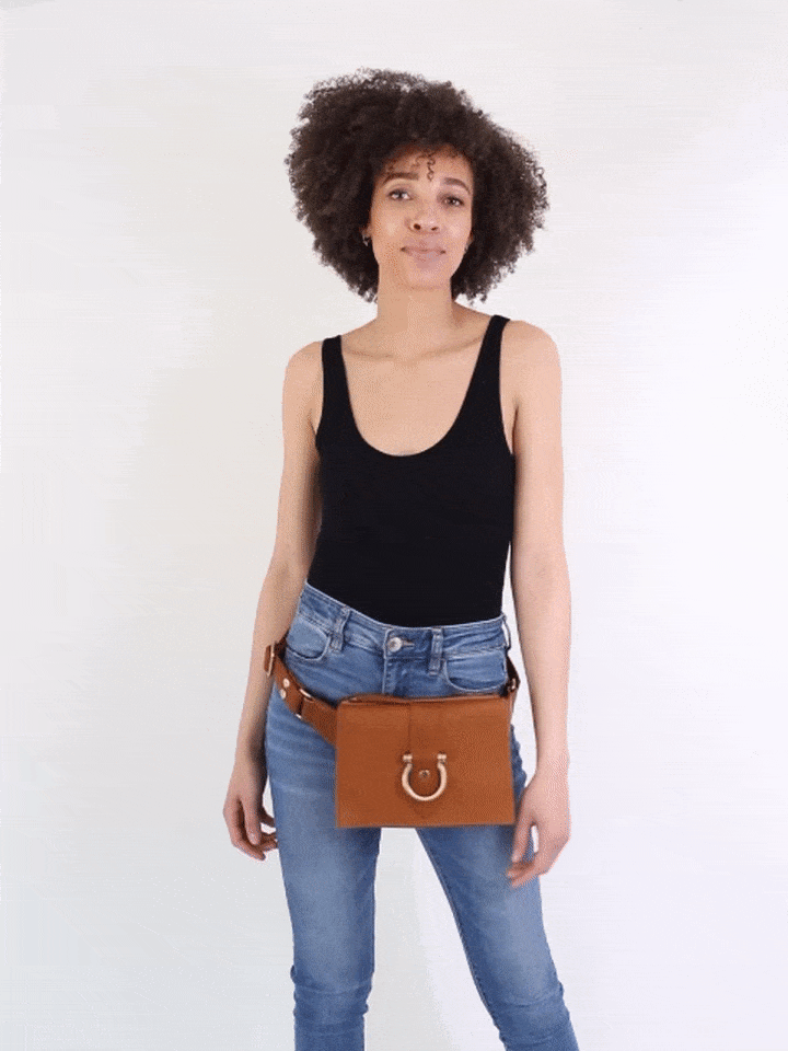 Sarah Ann Crossbody Belt Bag - | Sapahn.