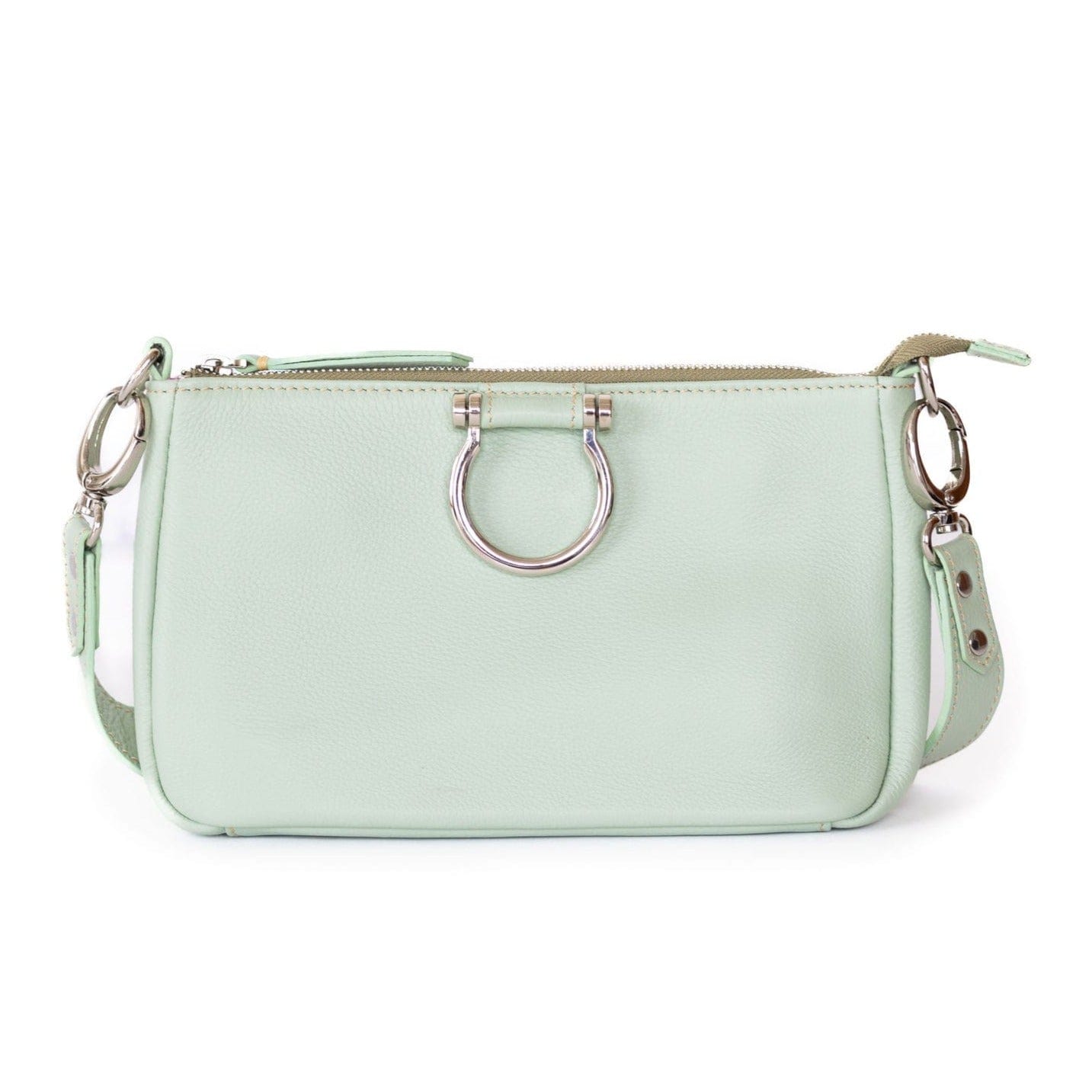 Ada Crossbody - Mint Oil Leather | Sapahn.