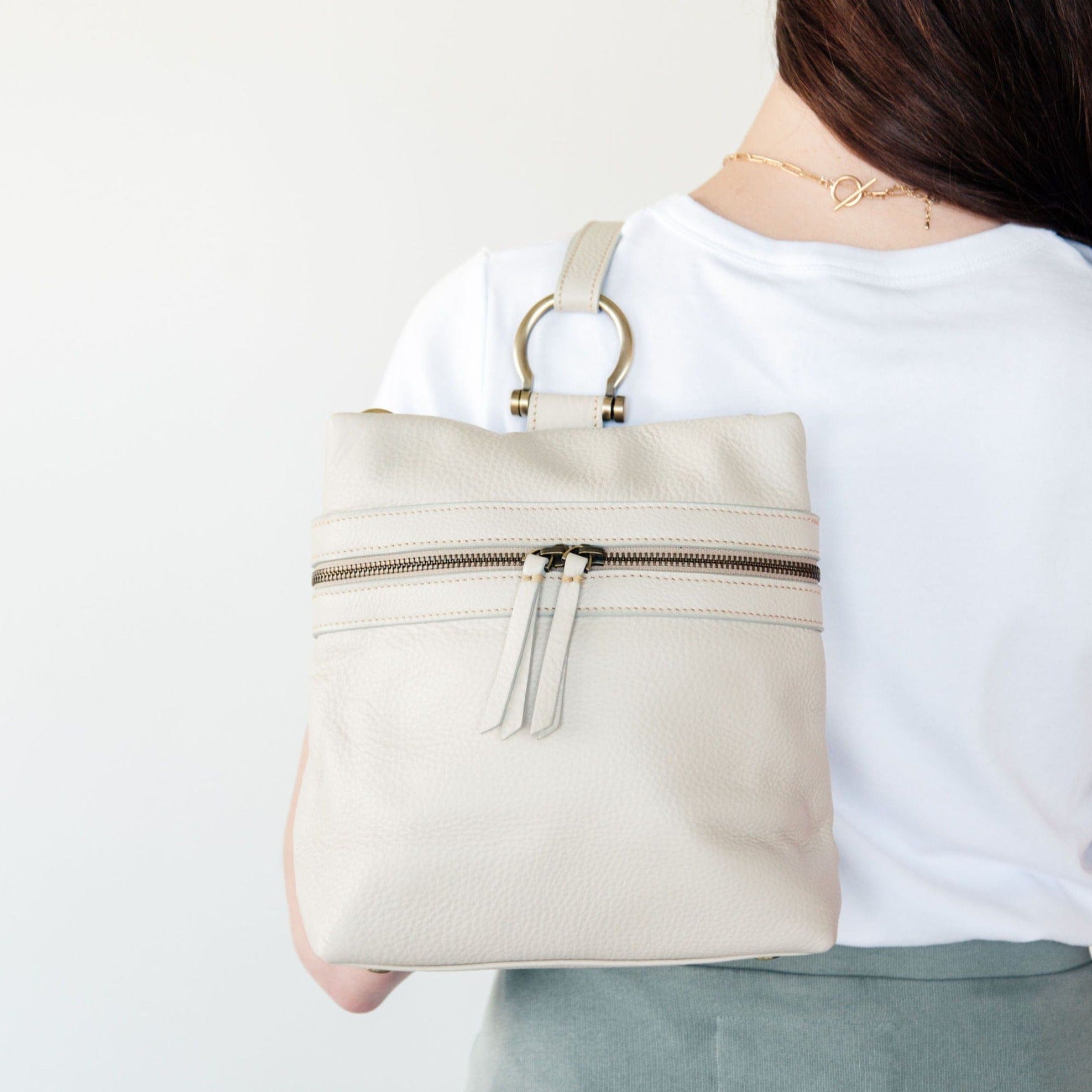 Pepper Convertible Backpack and Crossbody Bag - | Sapahn.