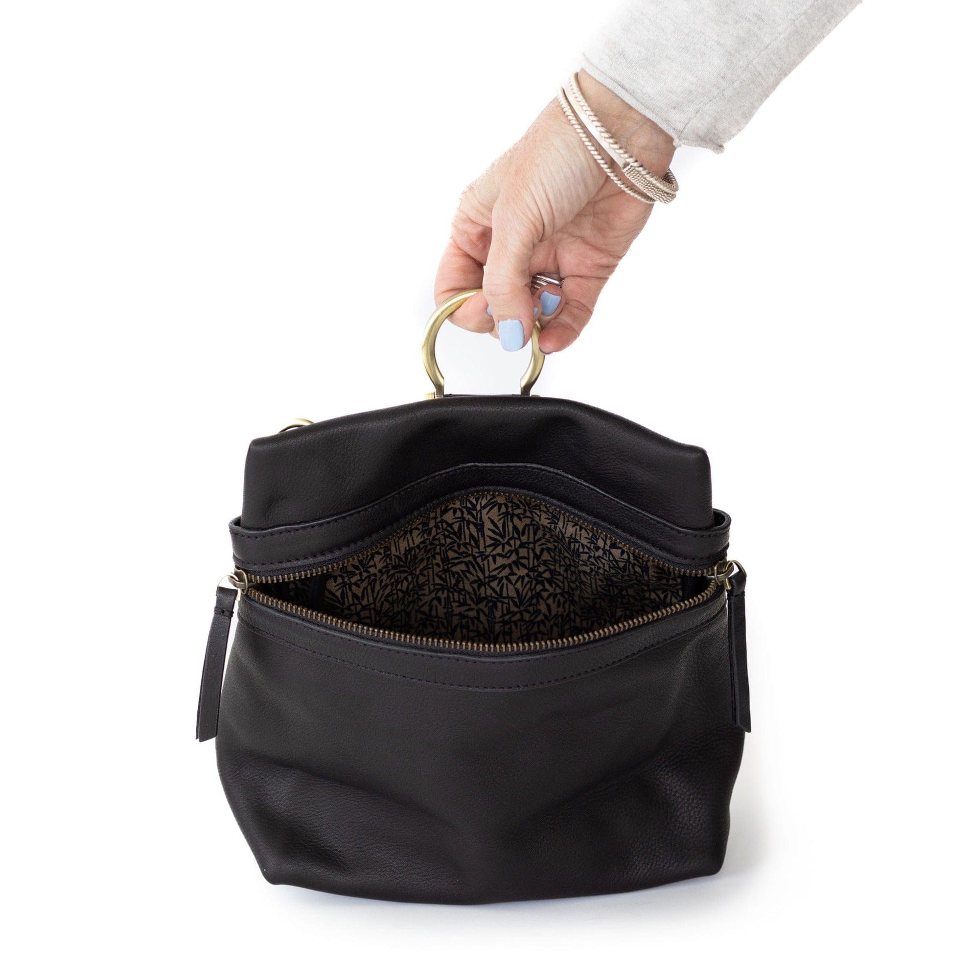 Pepper Convertible Backpack and Crossbody Bag - | Sapahn.