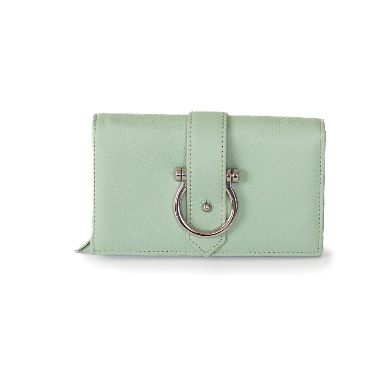 Retired Staney Crossbody - Mint Oil Leather | Sapahn.