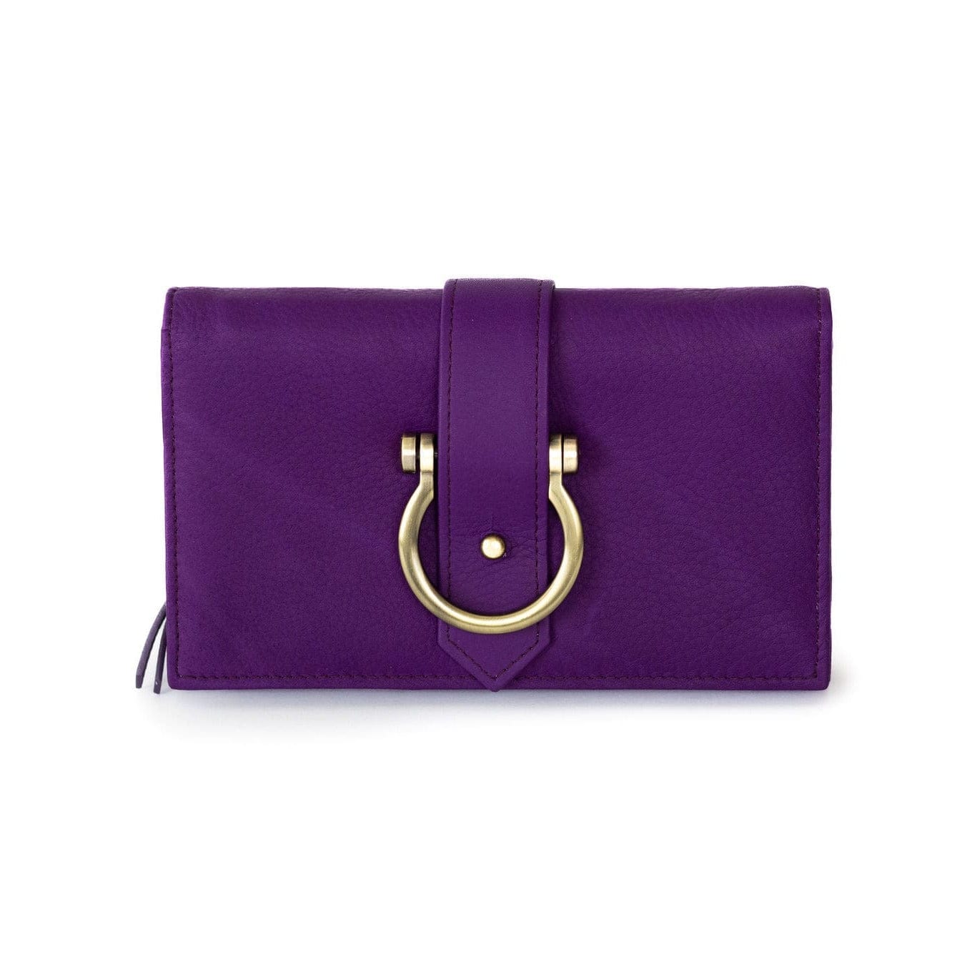 Retired Staney Crossbody - Purple Raw Leather | Sapahn.