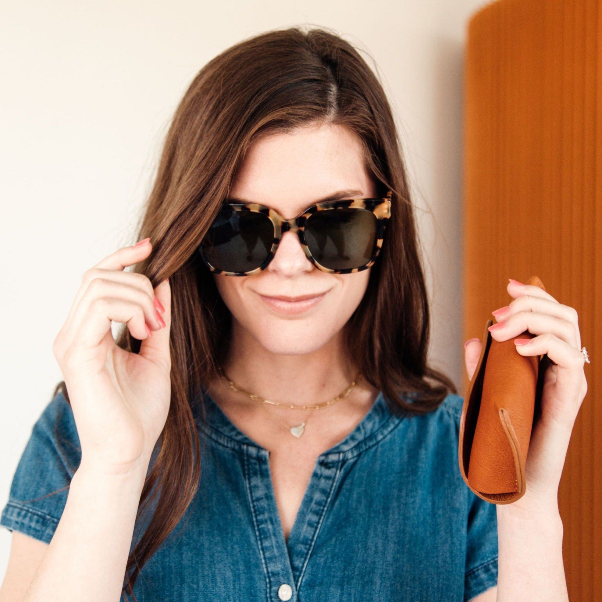 Susette Sunglass Case - | Sapahn.
