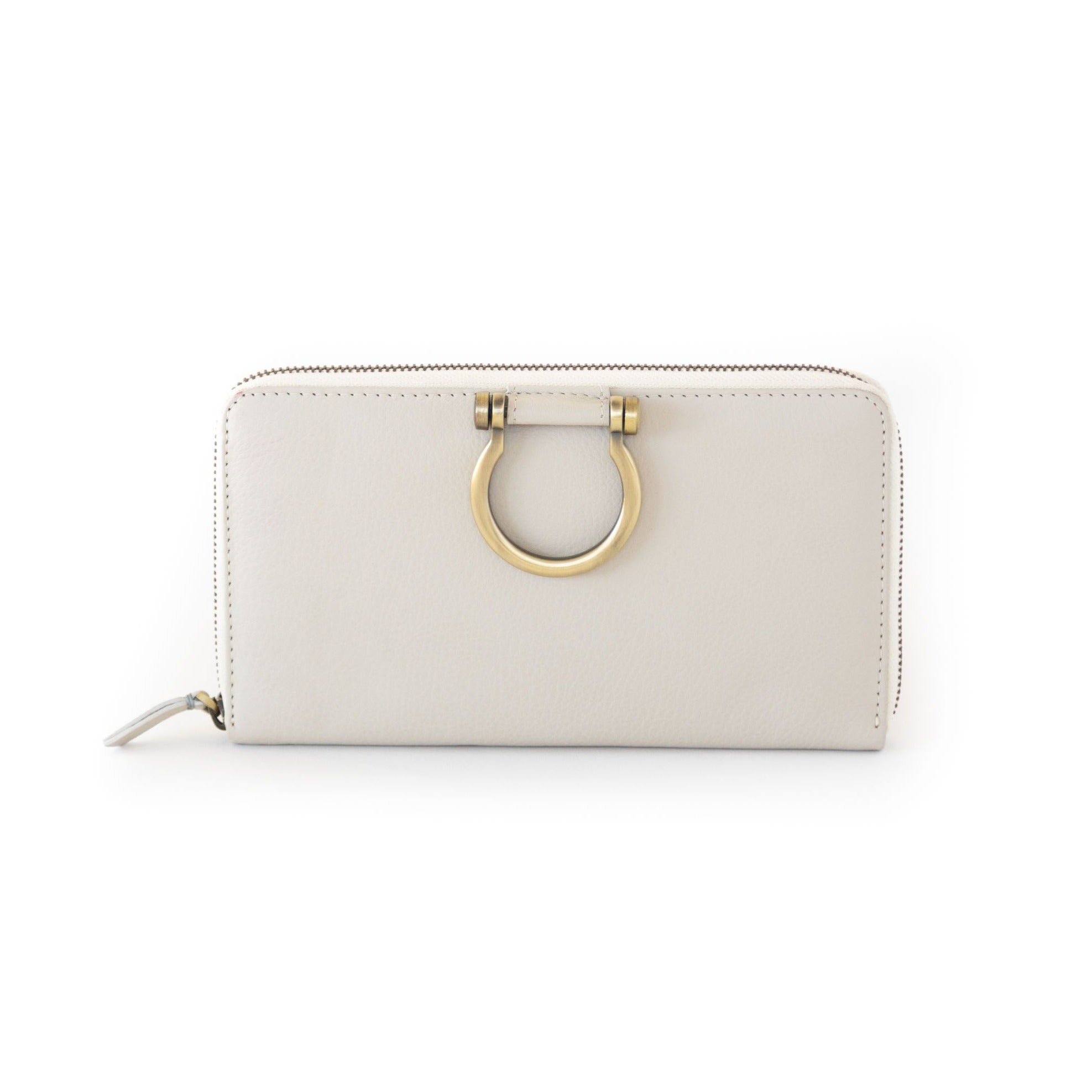 Winnie Jo XL Wallet and Crossbody - Smoke Oil Leather | Sapahn.