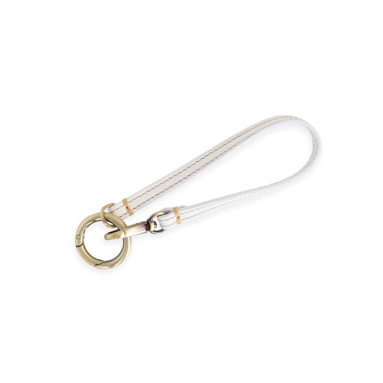 Wristlet Strap - White Oil Leather | Sapahn.