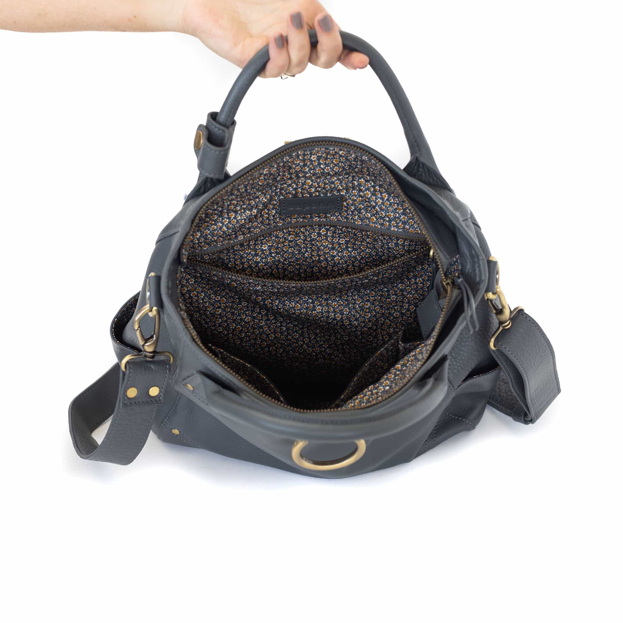 Chloe Convertible Backpack and Crossbody Bag - | Sapahn.