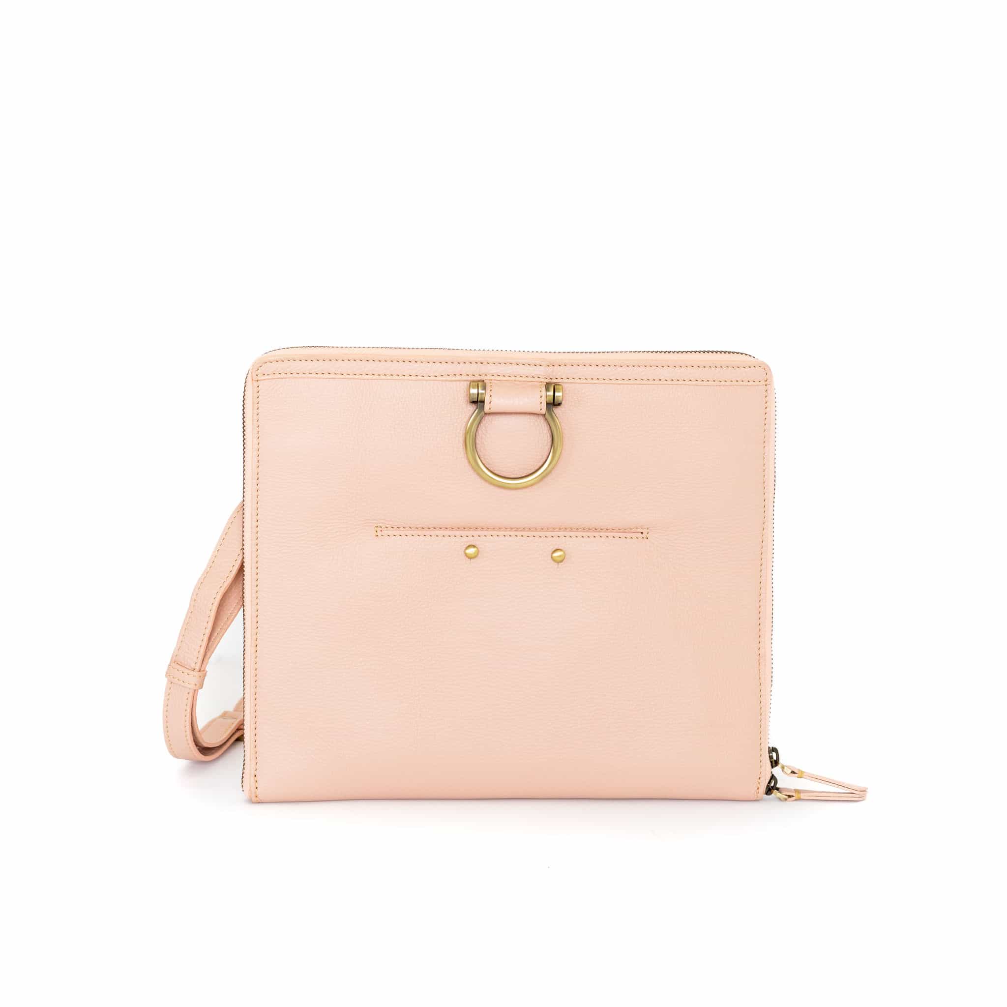 M Crossbody - Blush Oil Leather | Sapahn.