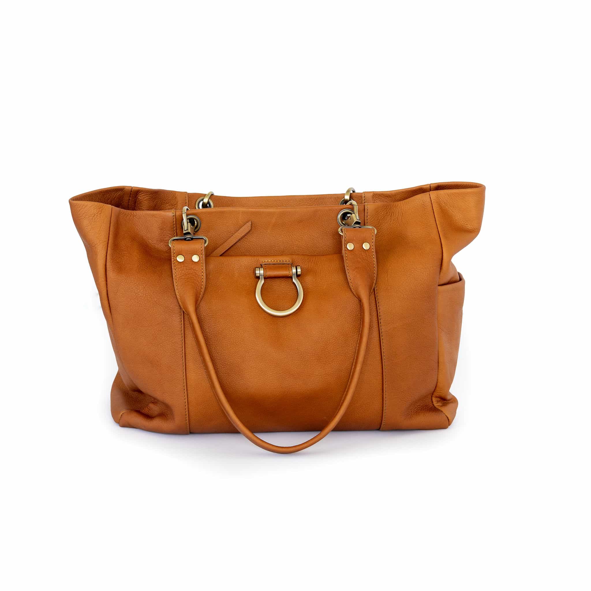 Nora Tote Bag - Whisky Raw Leather | Sapahn.