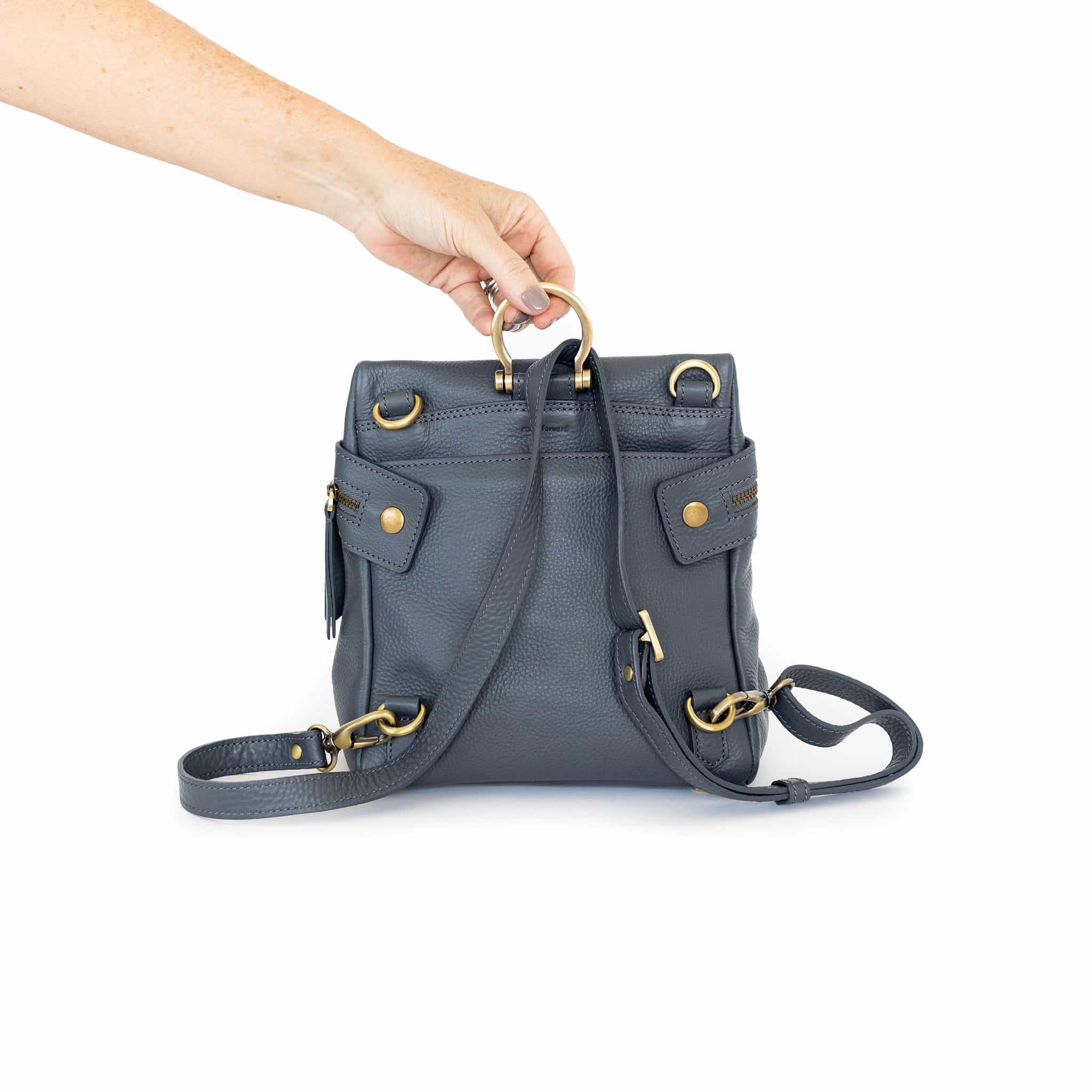 Pepper Convertible Backpack and Crossbody Bag - | Sapahn.