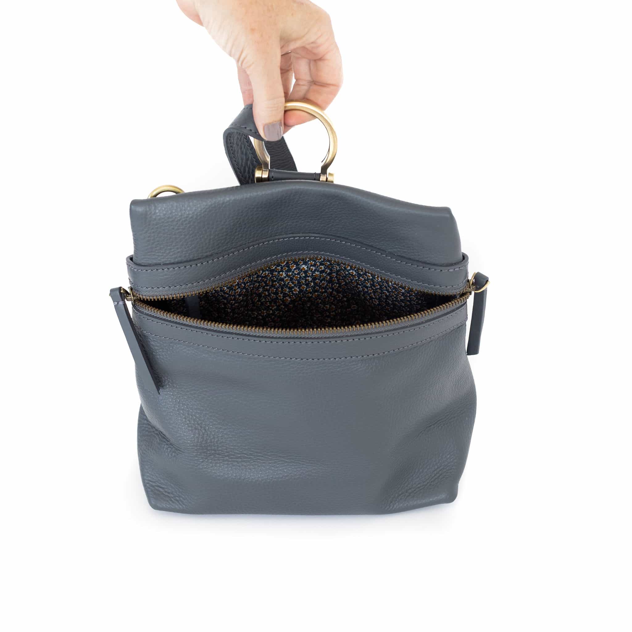 Pepper Convertible Backpack and Crossbody Bag - | Sapahn.