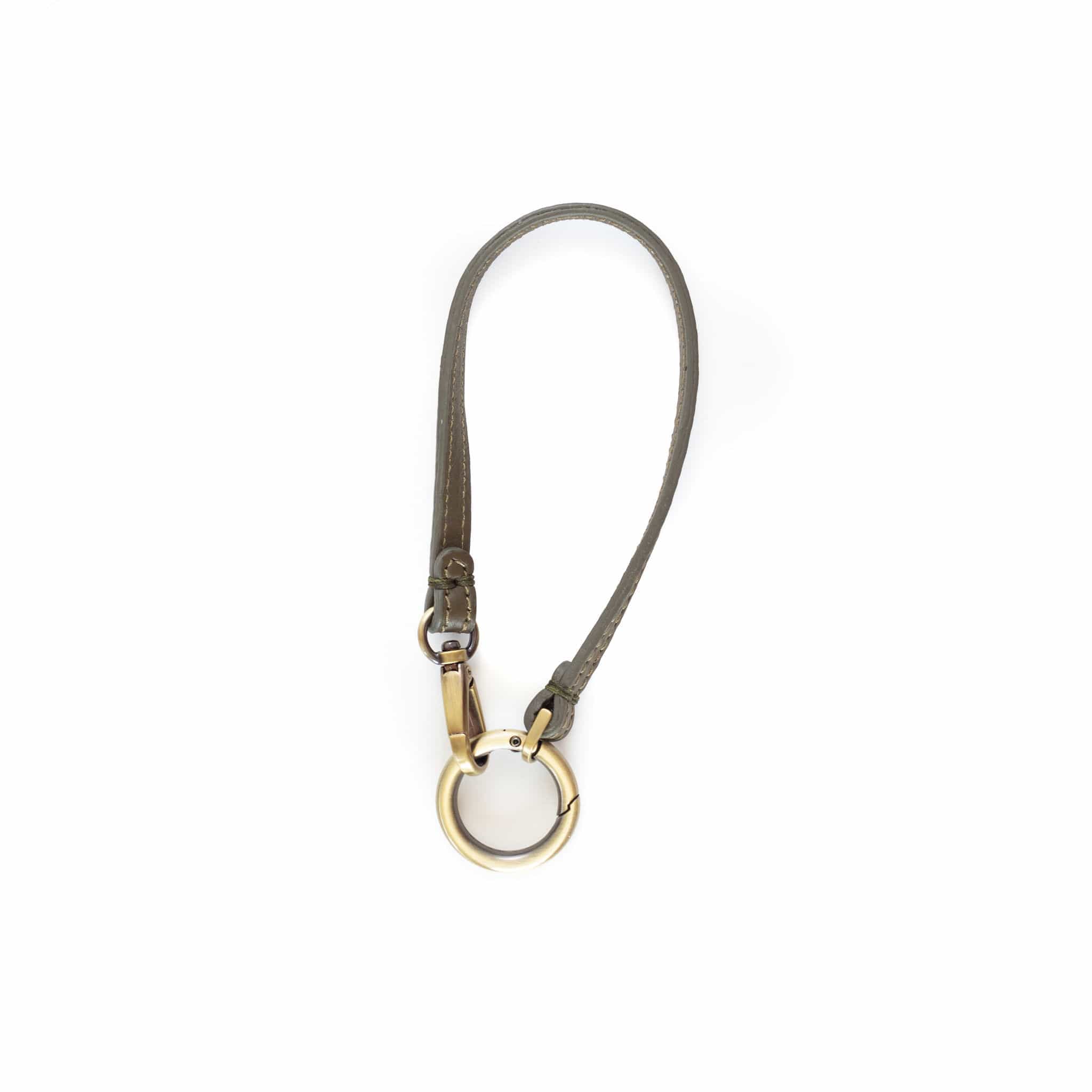 Wristlet Strap - Moss Oil Leather | Sapahn.